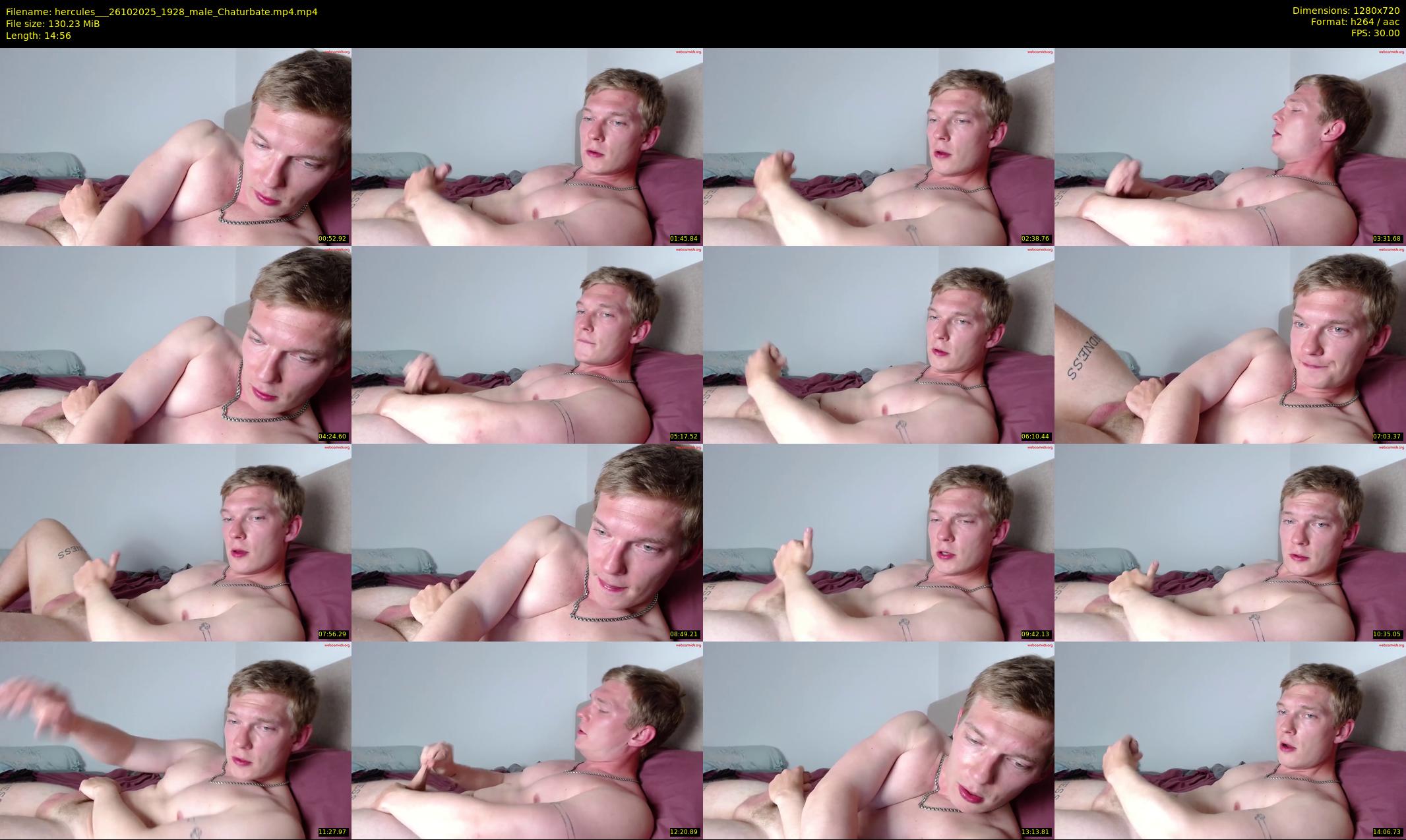 hercules__ — 15 minute Chaturbate male cam show recording, 720p, Oct 26, 2025