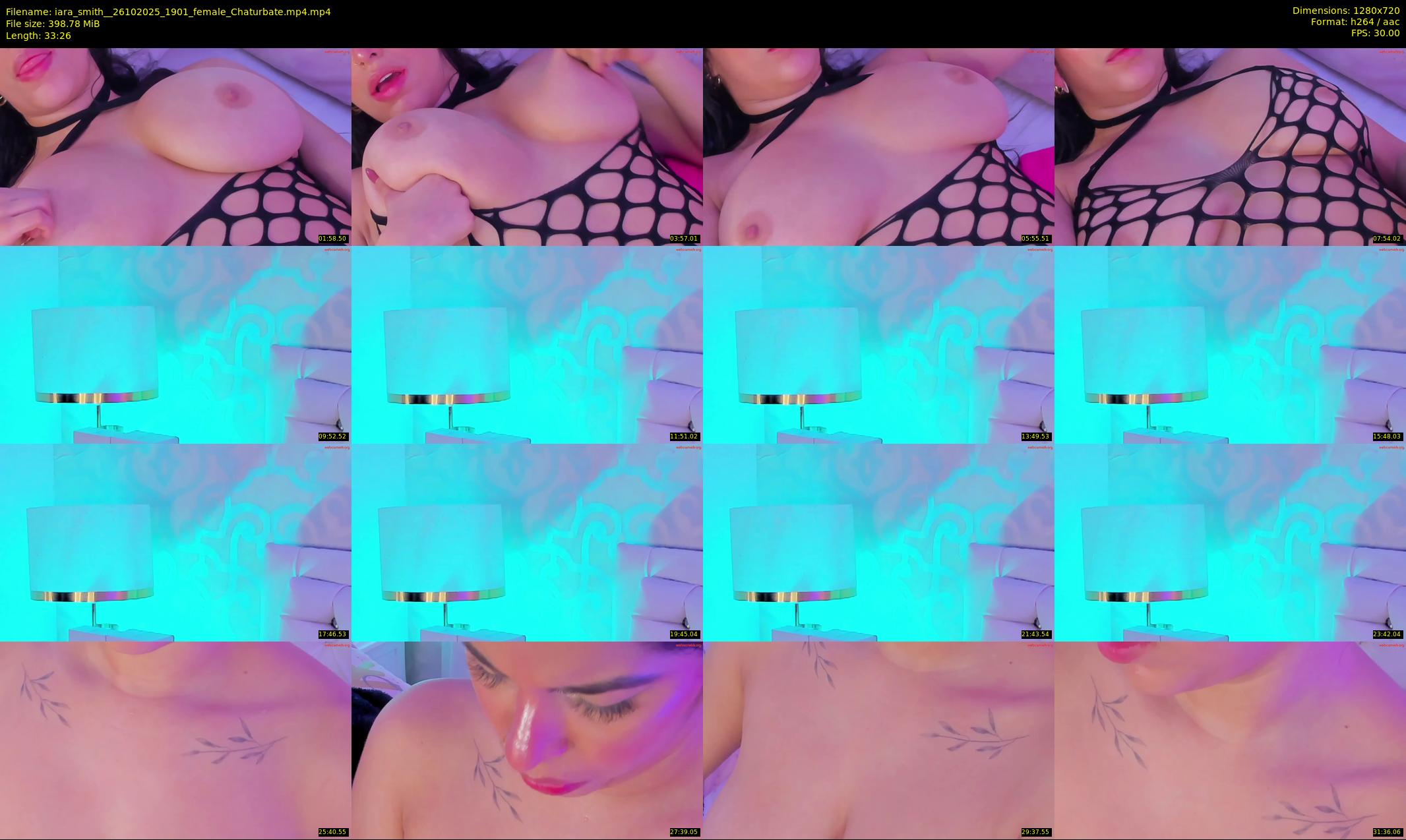 iara_smith_ — 34 minute Chaturbate female cam show recording, 720p, Oct 26, 2025