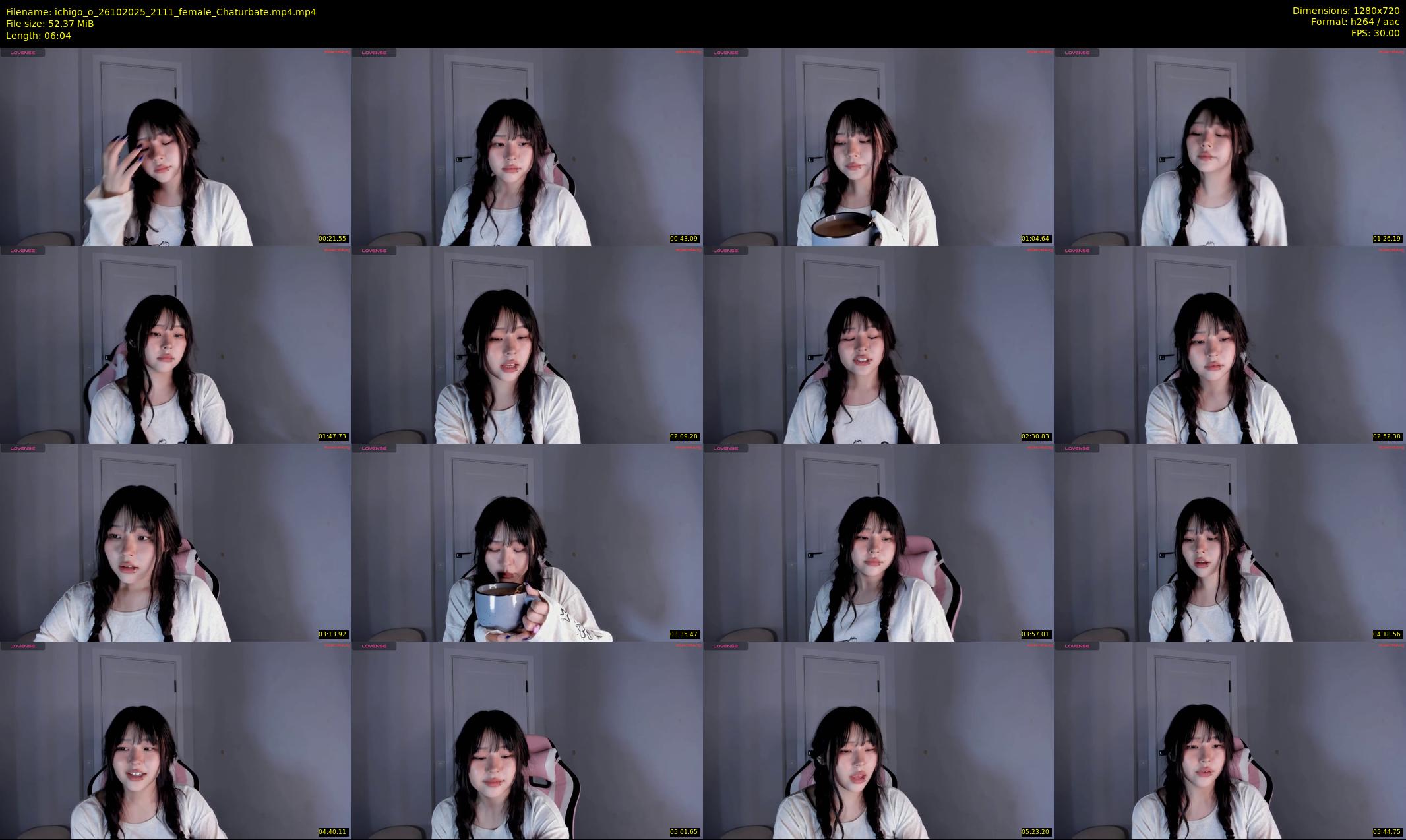 ichigo_o — 7 minute Chaturbate female cam show recording, 720p, Oct 26, 2025