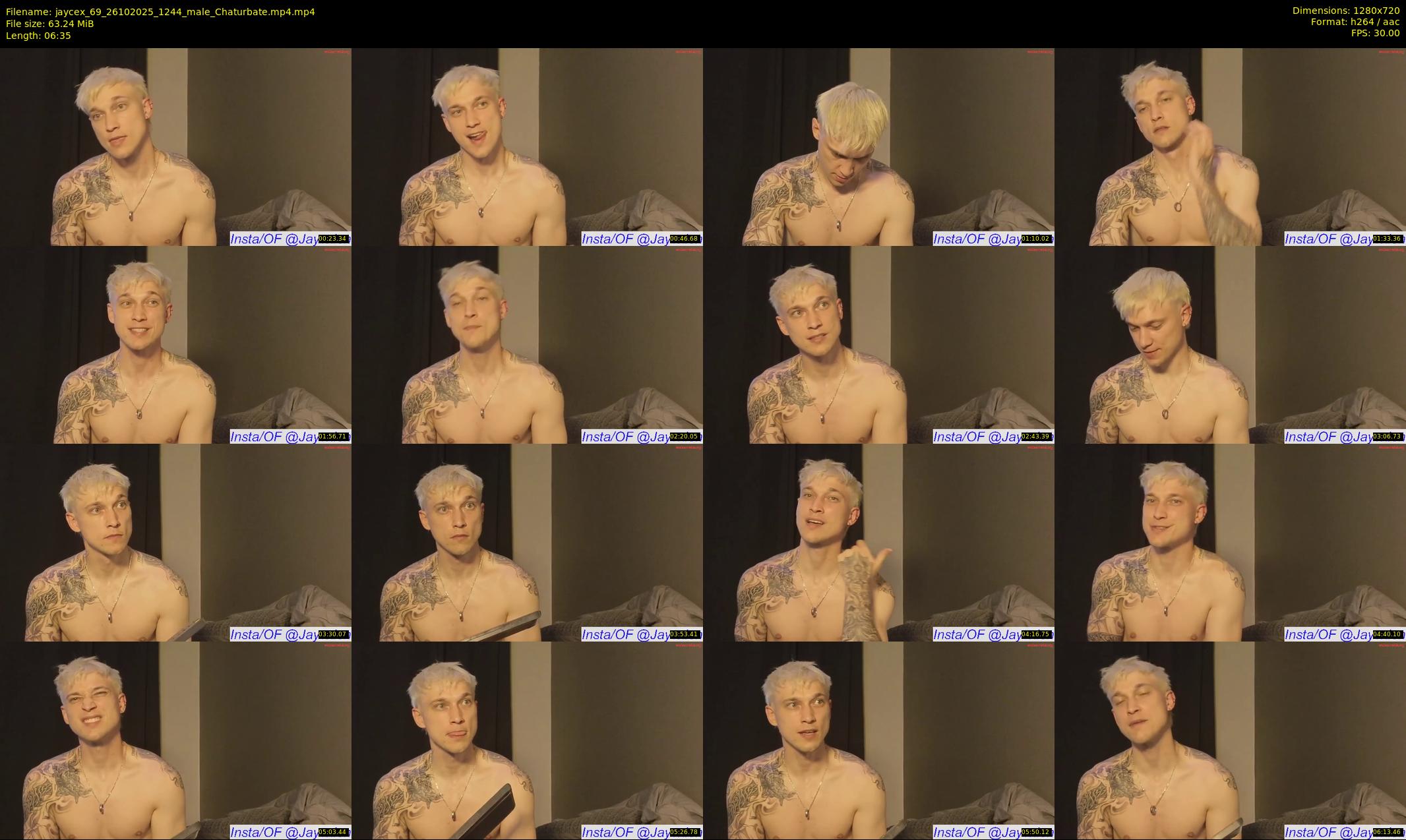 jaycex_69 — 7 minute Chaturbate male cam show recording, 720p, Oct 26, 2025