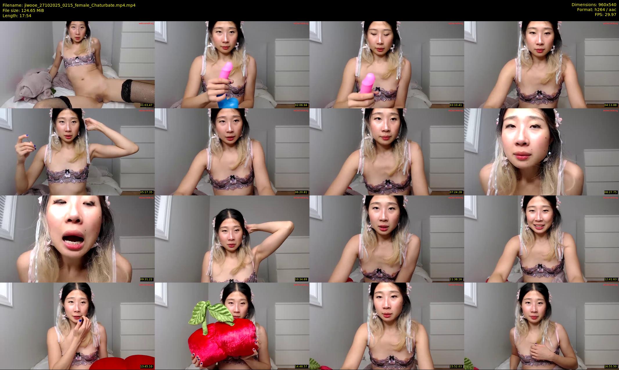 jiwooe — 18 minute Chaturbate female cam show recording, 480p, Oct 27, 2025