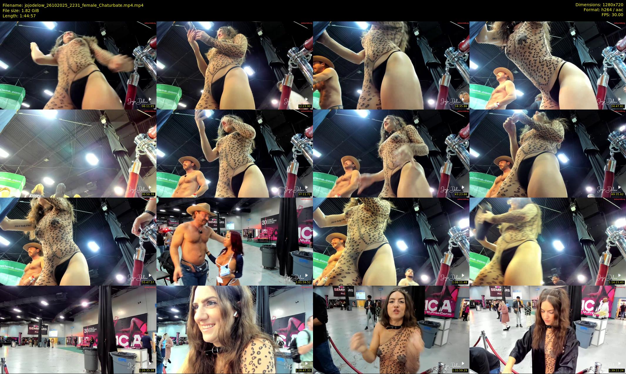 jojodelow — 105 minute Chaturbate female cam show recording, 720p, Oct 26, 2025