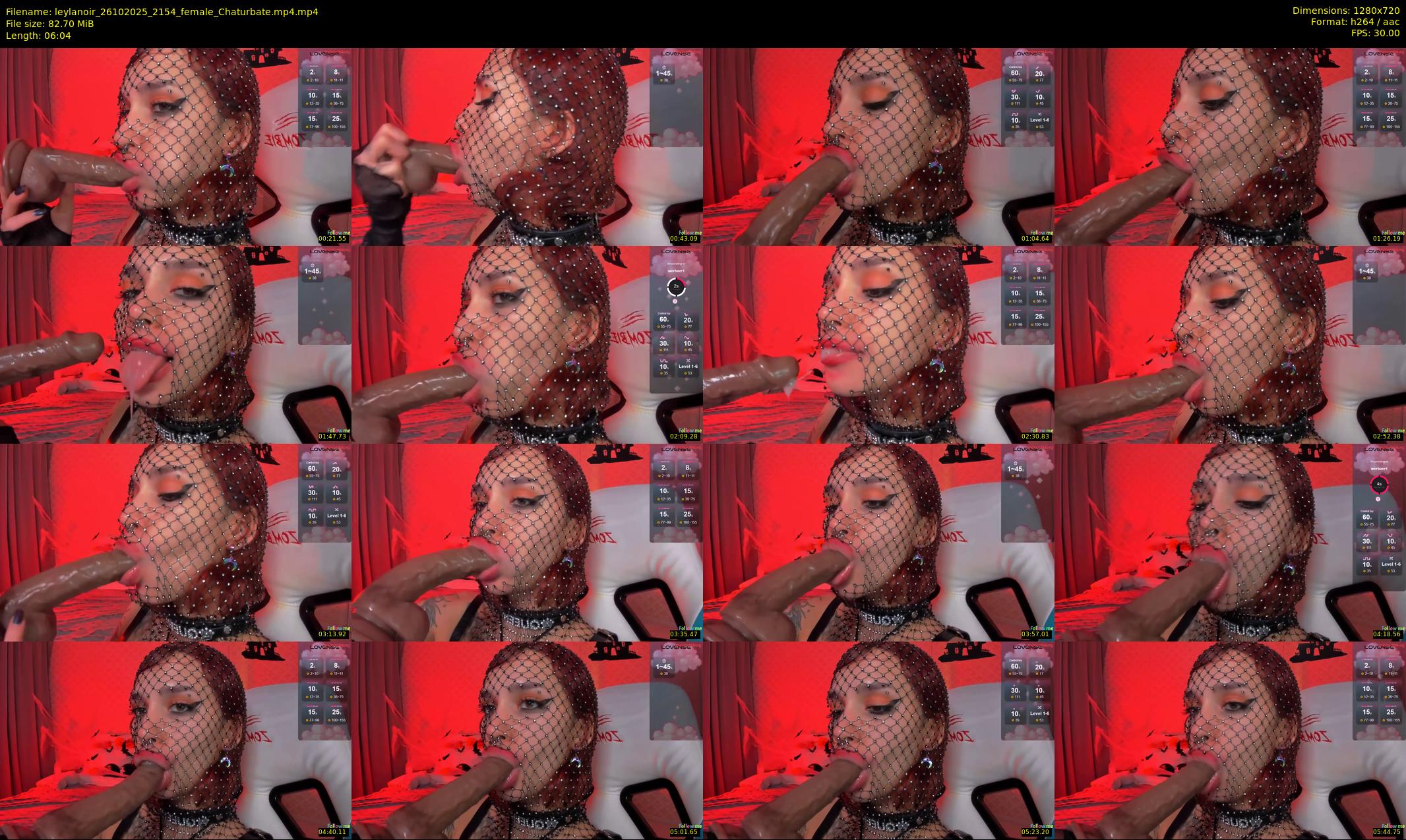 leylanoir — 7 minute Chaturbate female cam show recording, 720p, Oct 26, 2025