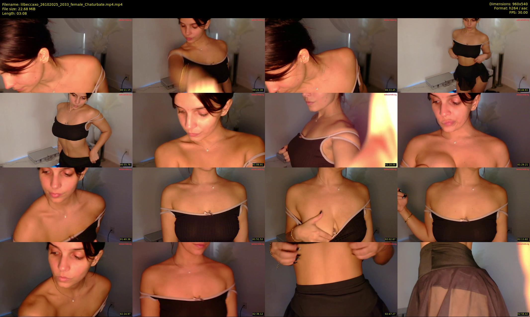 lilbeccaxo — 4 minute Chaturbate female cam show recording, 480p, Oct 26, 2025