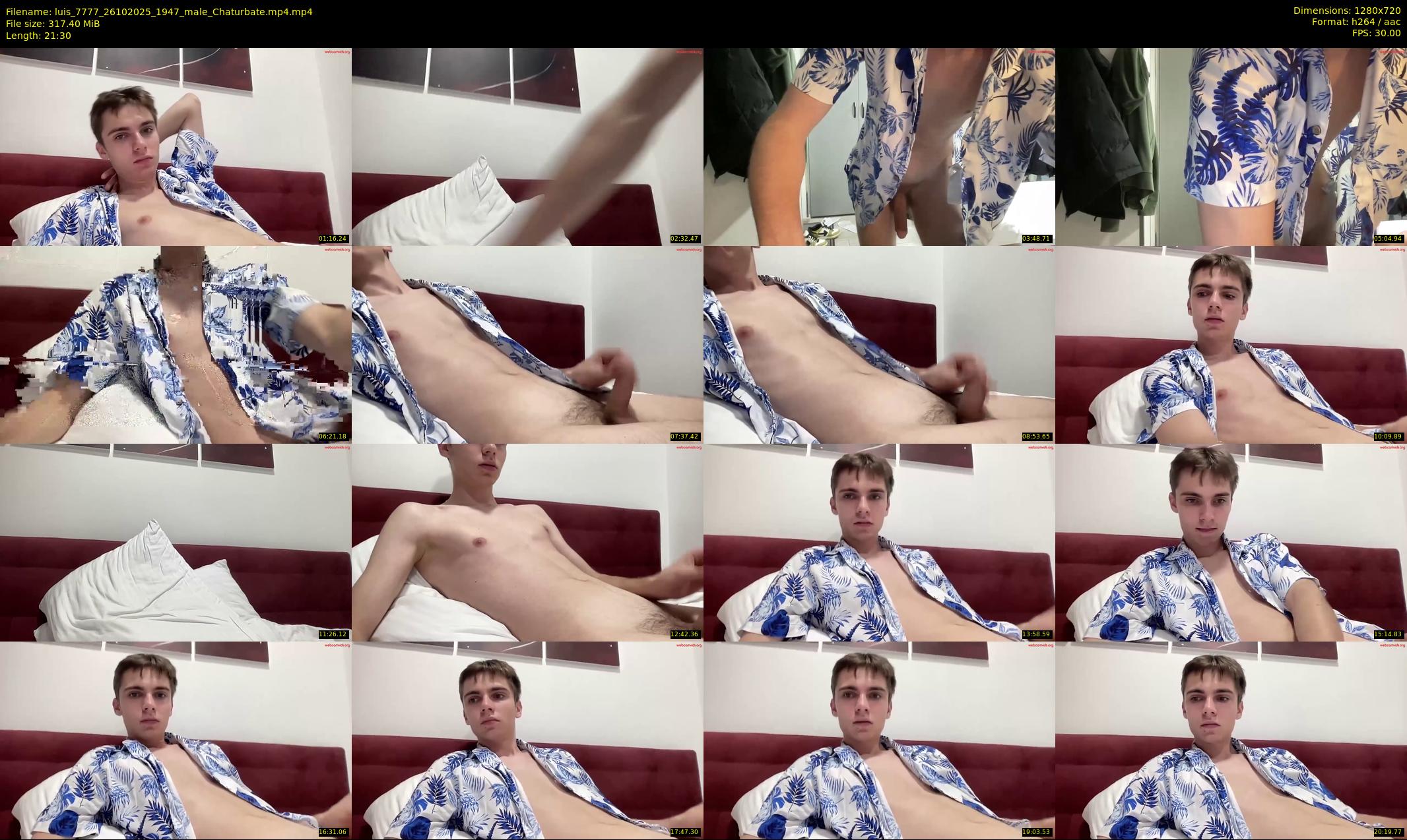 luis_7777 — 22 minute Chaturbate male cam show recording, 720p, Oct 26, 2025
