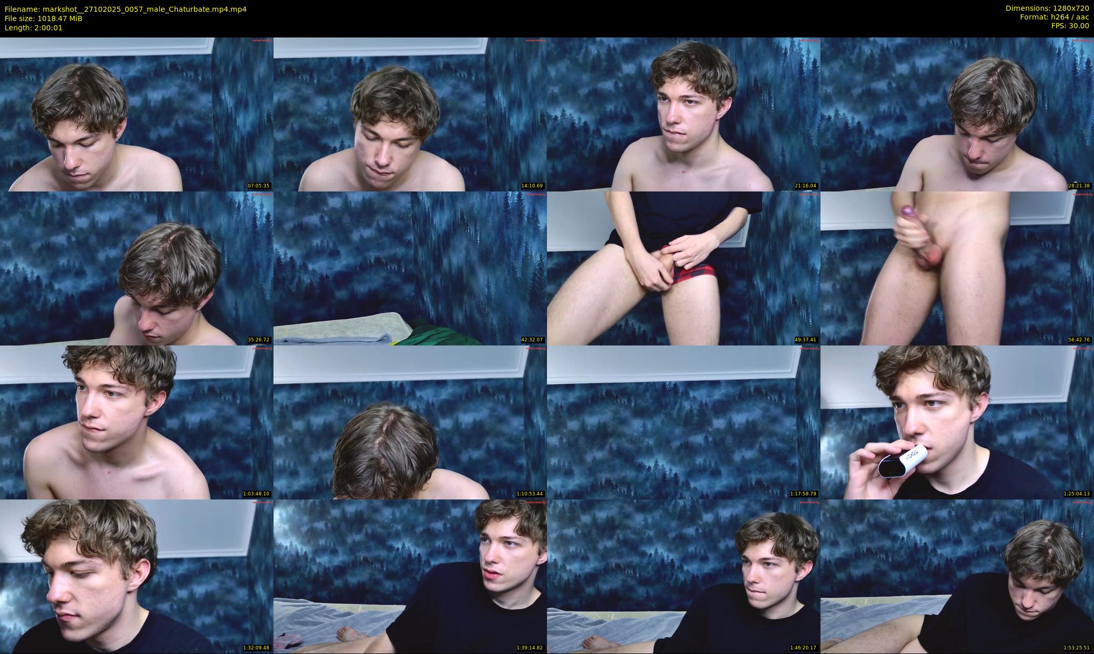 markshot_ — 121 minute Chaturbate male cam show recording, 720p, Oct 27, 2025
