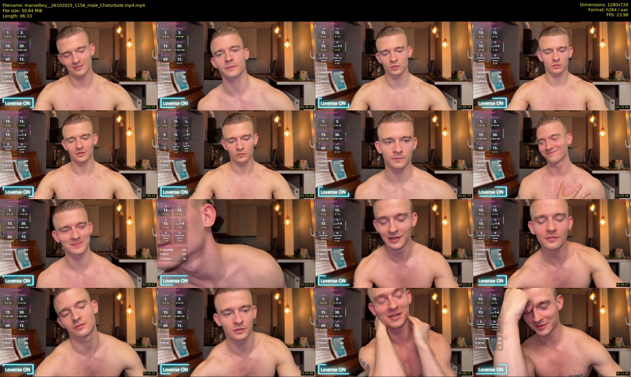 marvelboy_ — 7 minute Chaturbate male cam show recording, 720p, Oct 26, 2025