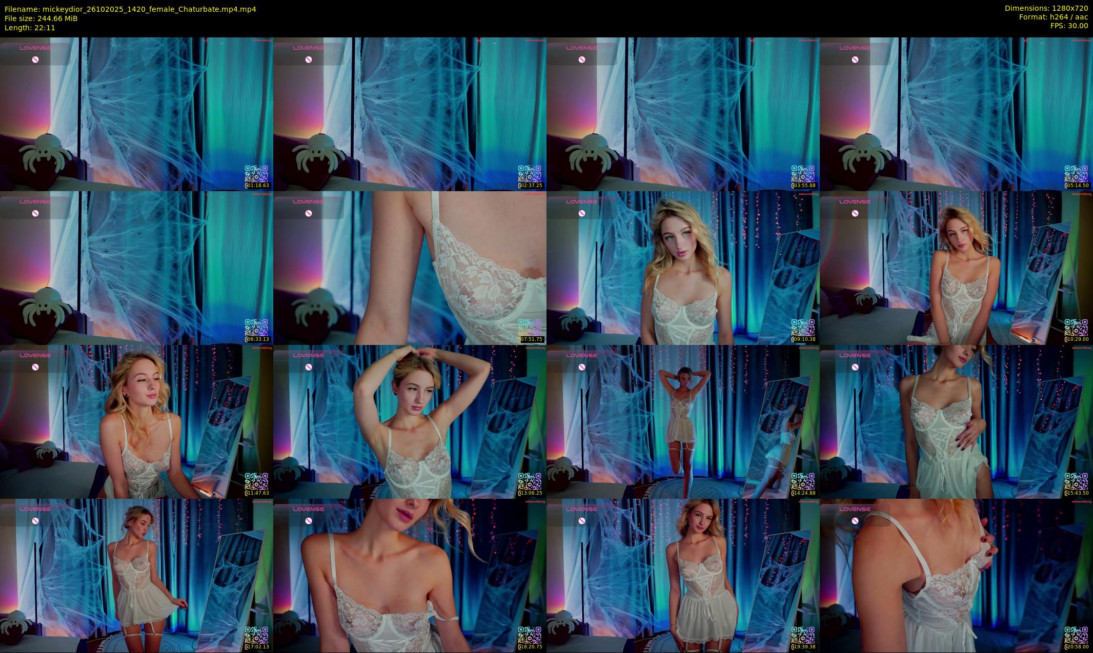 mickeydior — 23 minute Chaturbate female cam show recording, 720p, Oct 26, 2025