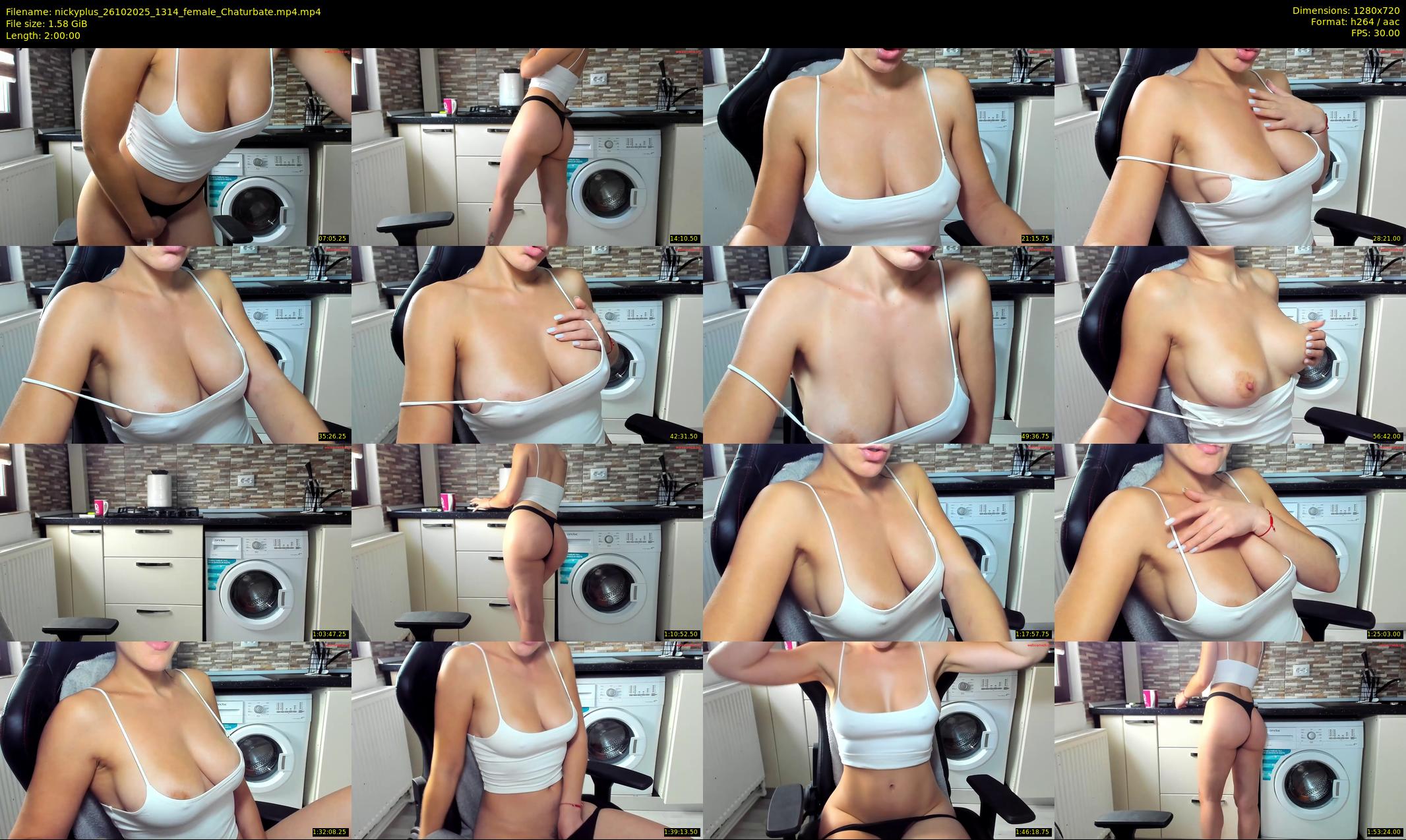 nickyplus — 120 minute Chaturbate couple cam show recording, 720p, Oct 26, 2025