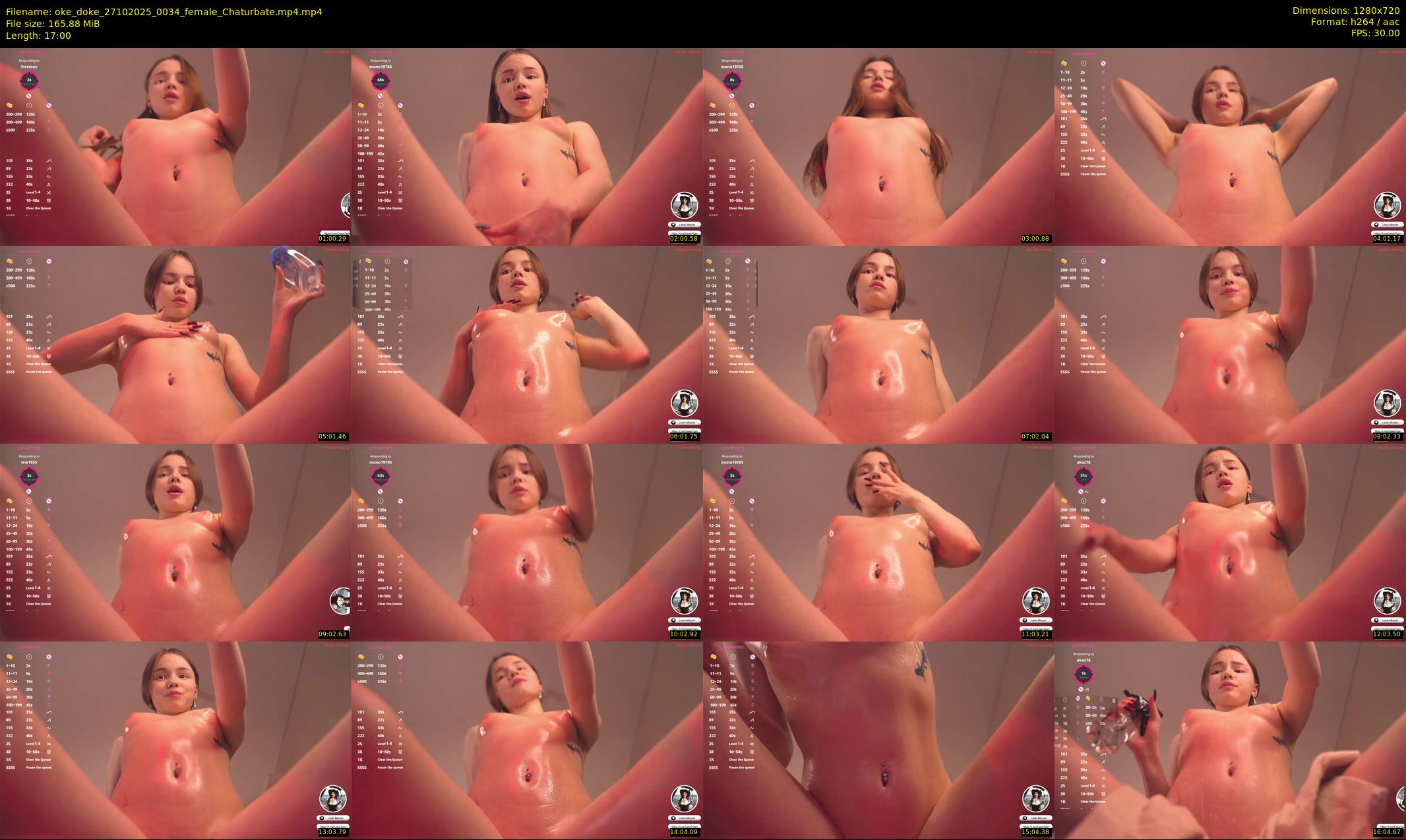 oke_doke — 17 minute Chaturbate female cam show recording, 720p, Oct 27, 2025