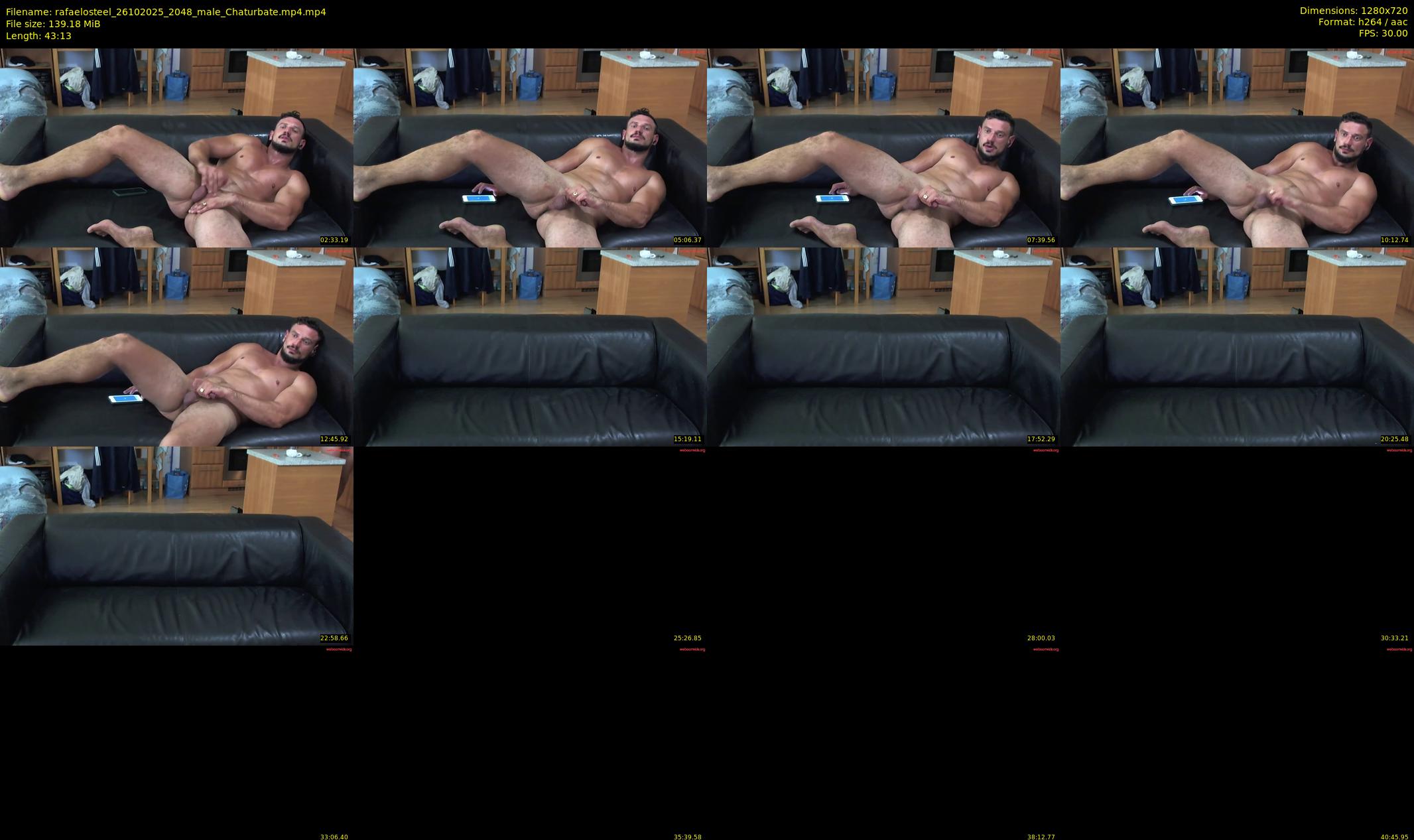 rafaelosteel — 44 minute Chaturbate male cam show recording, 720p, Oct 26, 2025