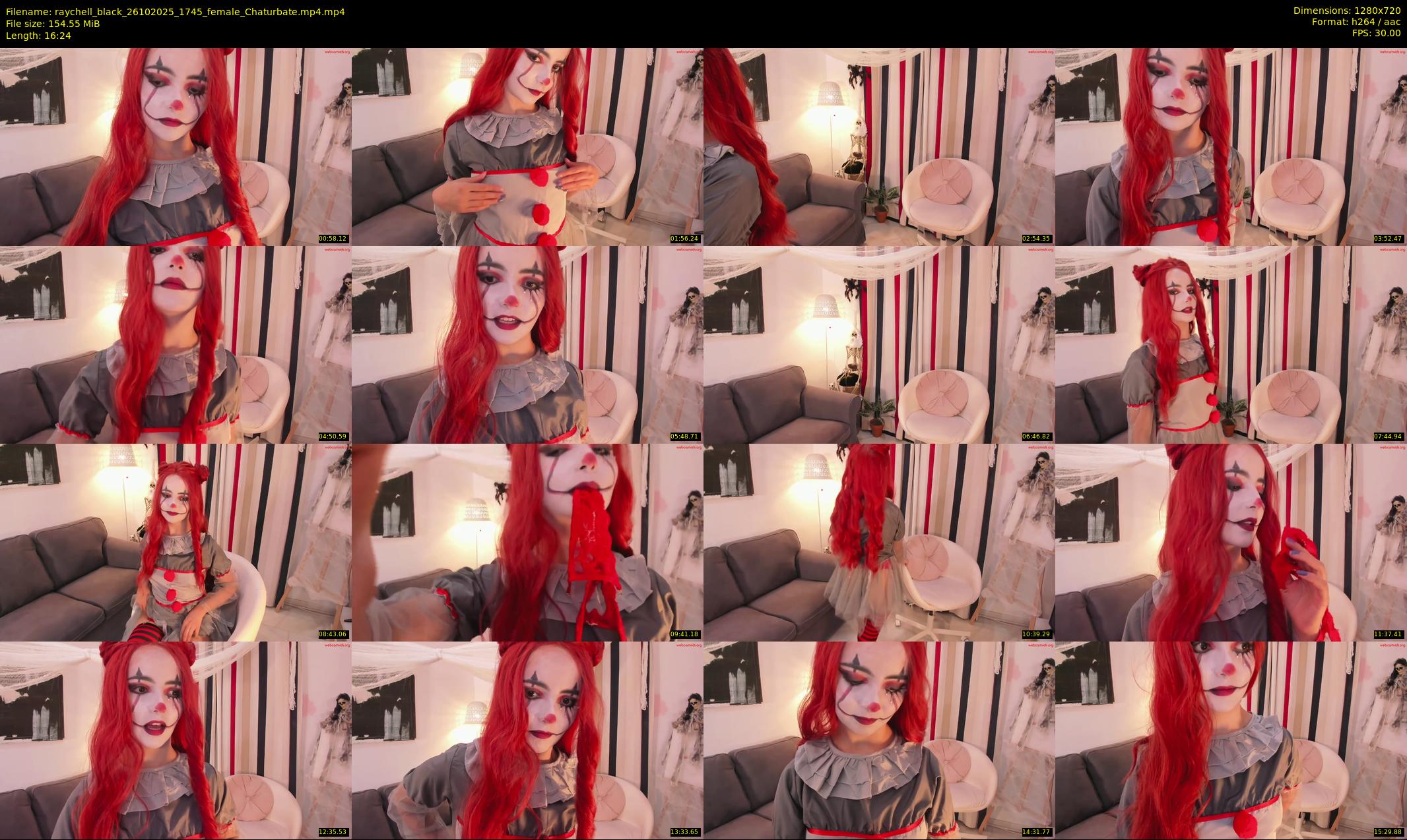 raychell_black — 17 minute Chaturbate female cam show recording, 720p, Oct 26, 2025