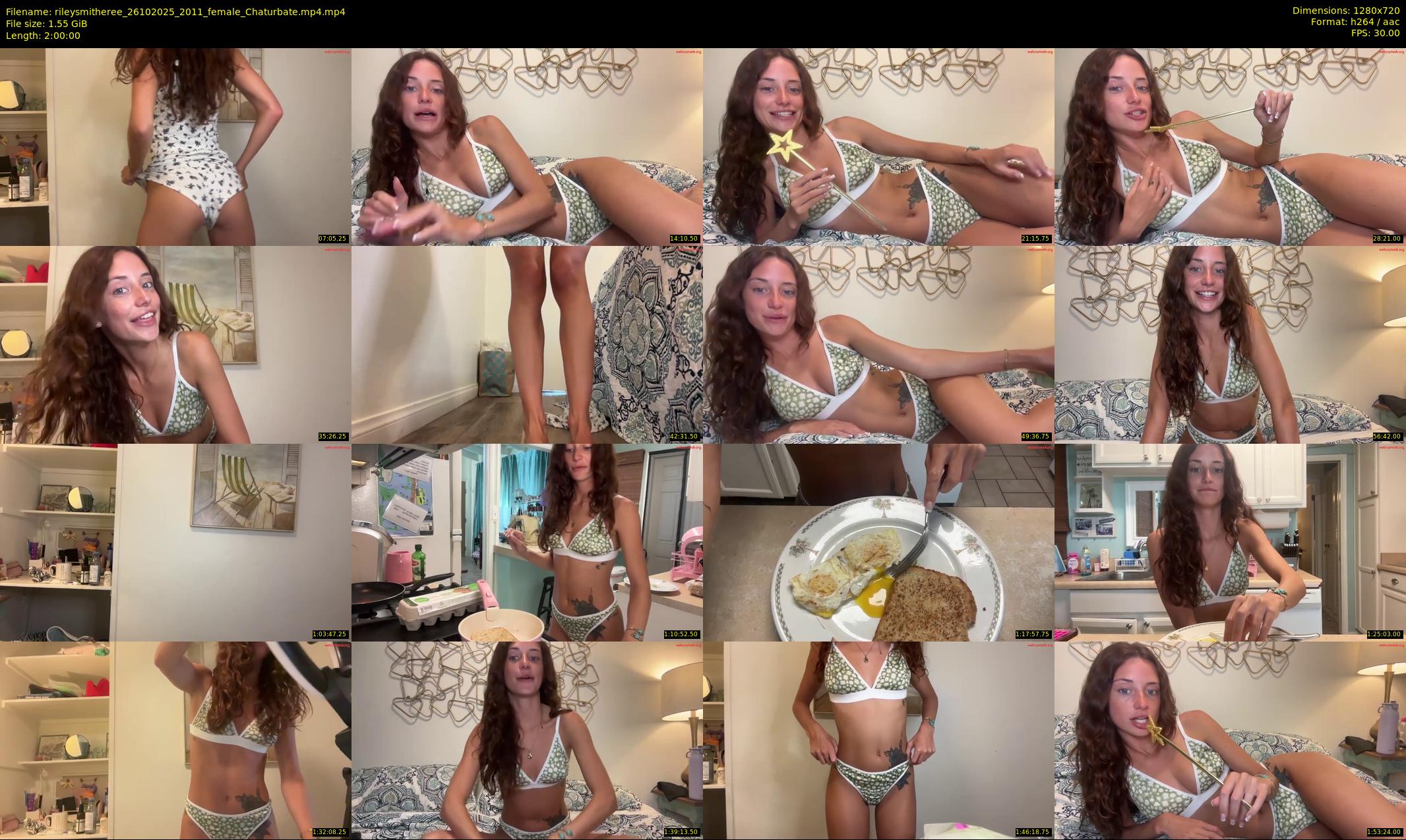 rileysmitheree — 120 minute Chaturbate female cam show recording, 720p, Oct 26, 2025