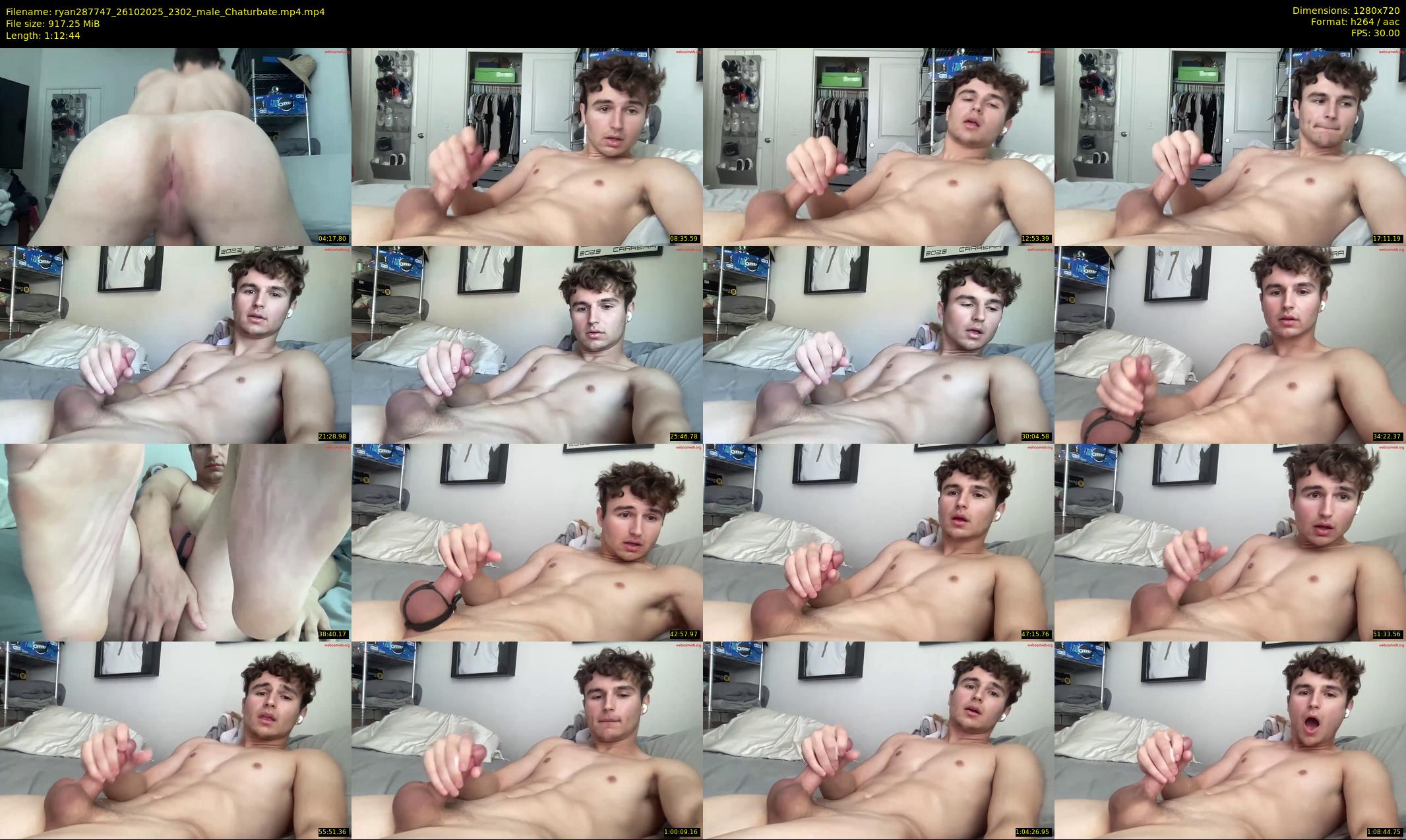 ryan287747 — 73 minute Chaturbate male cam show recording, 720p, Oct 26, 2025
