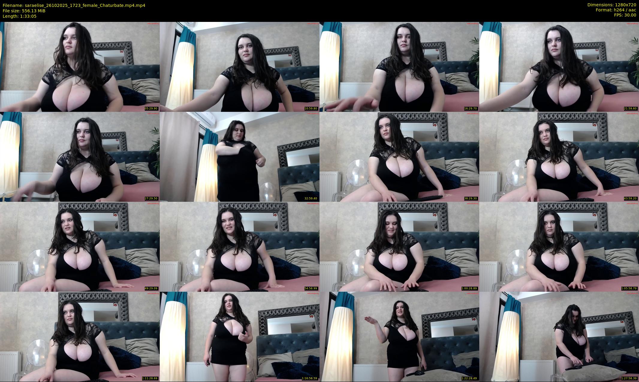 saraelise — 94 minute Chaturbate female cam show recording, 720p, Oct 26, 2025