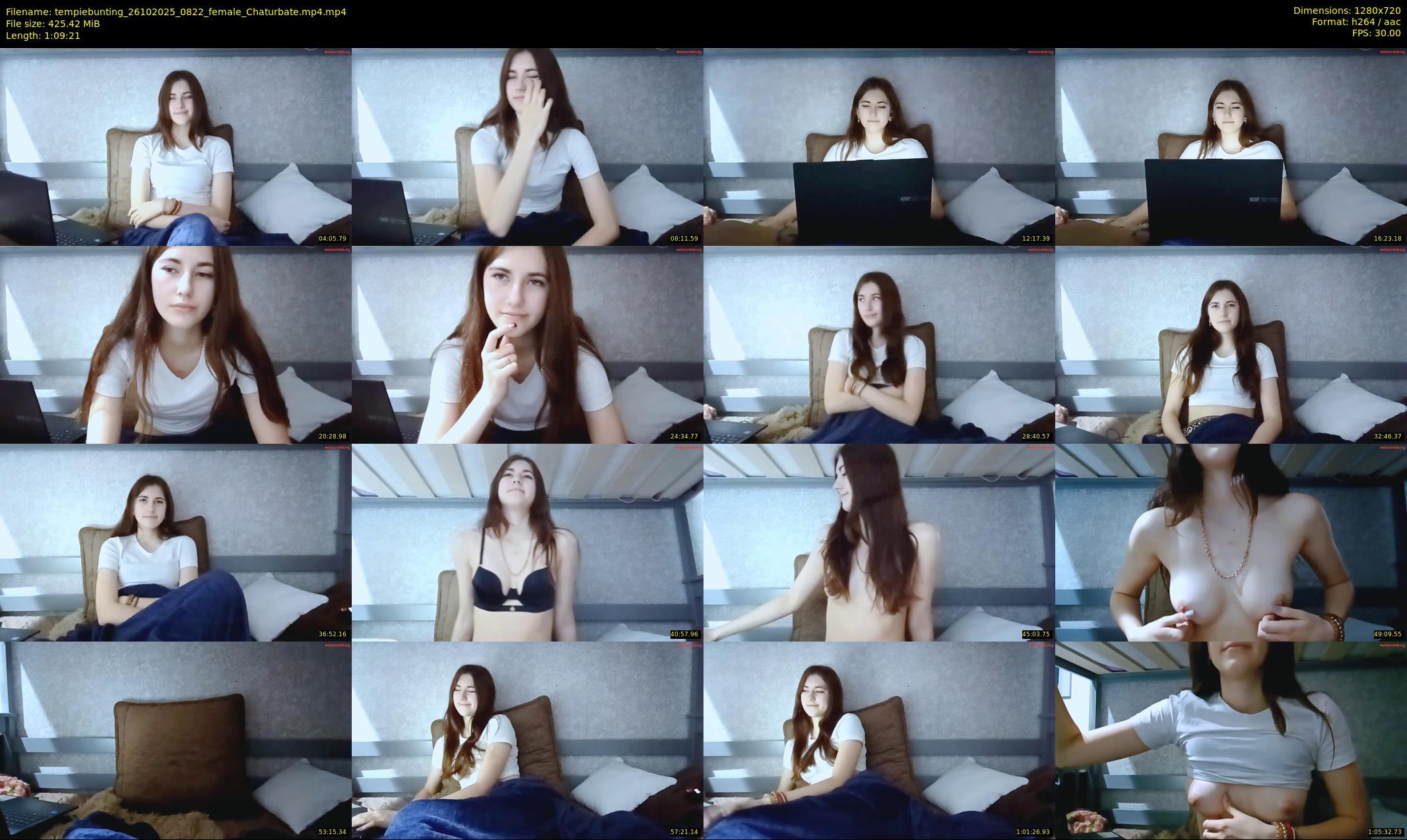 tempiebunting — 70 minute Chaturbate female cam show recording, 720p, Oct 26, 2025