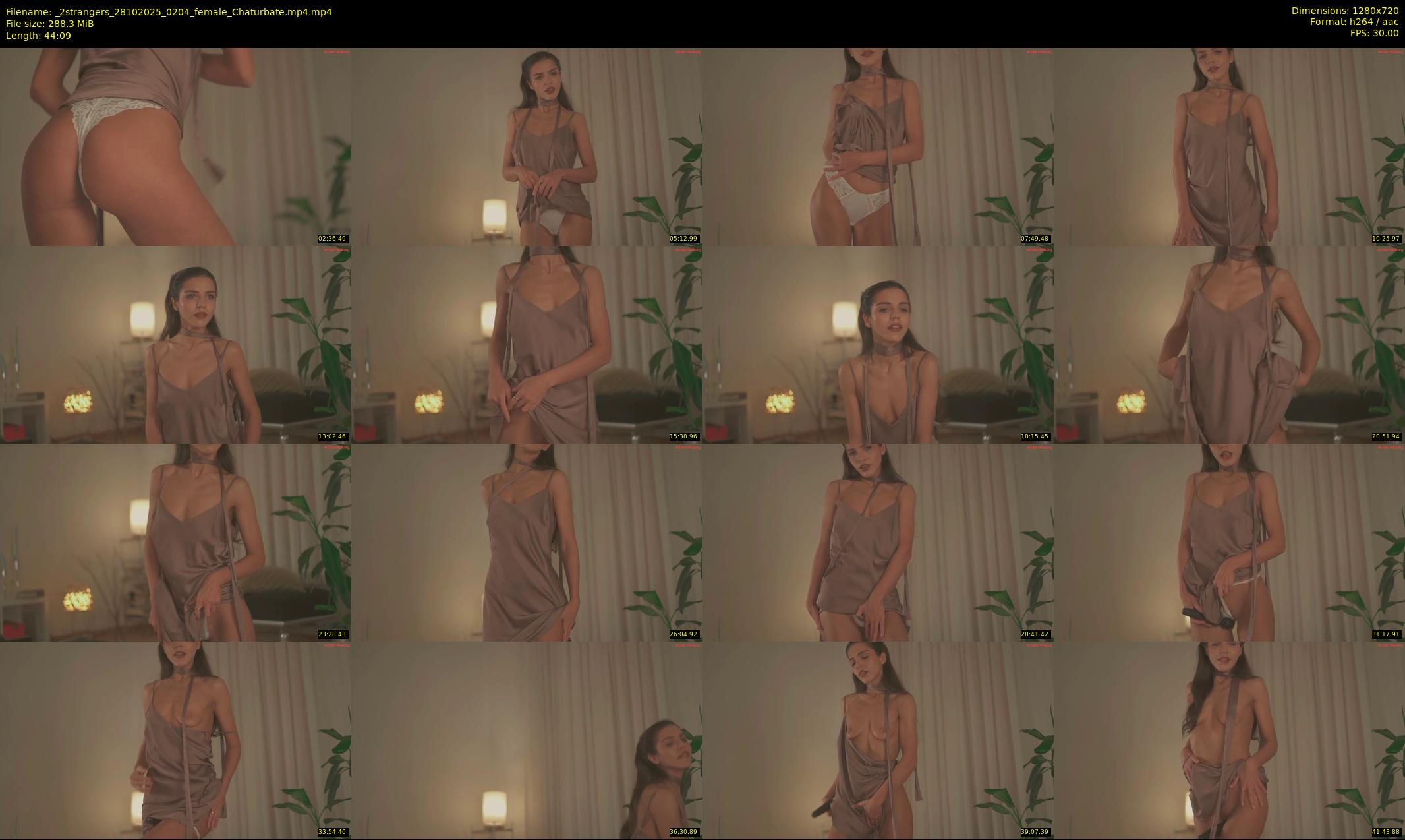 _2strangers — 45 minute Chaturbate couple cam show recording, 720p, Oct 28, 2025