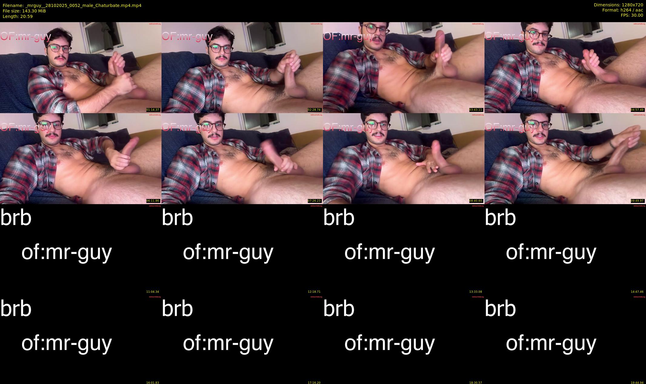 _mrguy_ — 21 minute Chaturbate male cam show recording, 720p, Oct 28, 2025