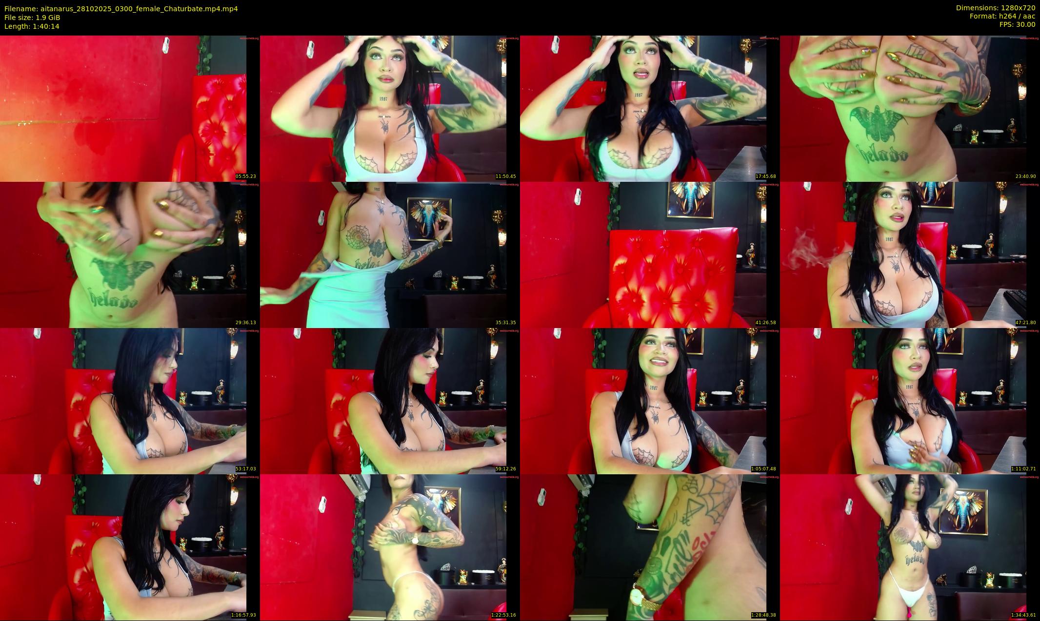 aitanarus — 101 minute Chaturbate female cam show recording, 720p, Oct 28, 2025