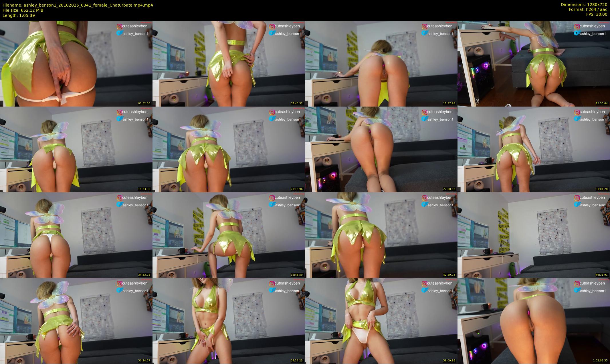ashley_benson1 — 66 minute Chaturbate female cam show recording, 720p, Oct 28, 2025