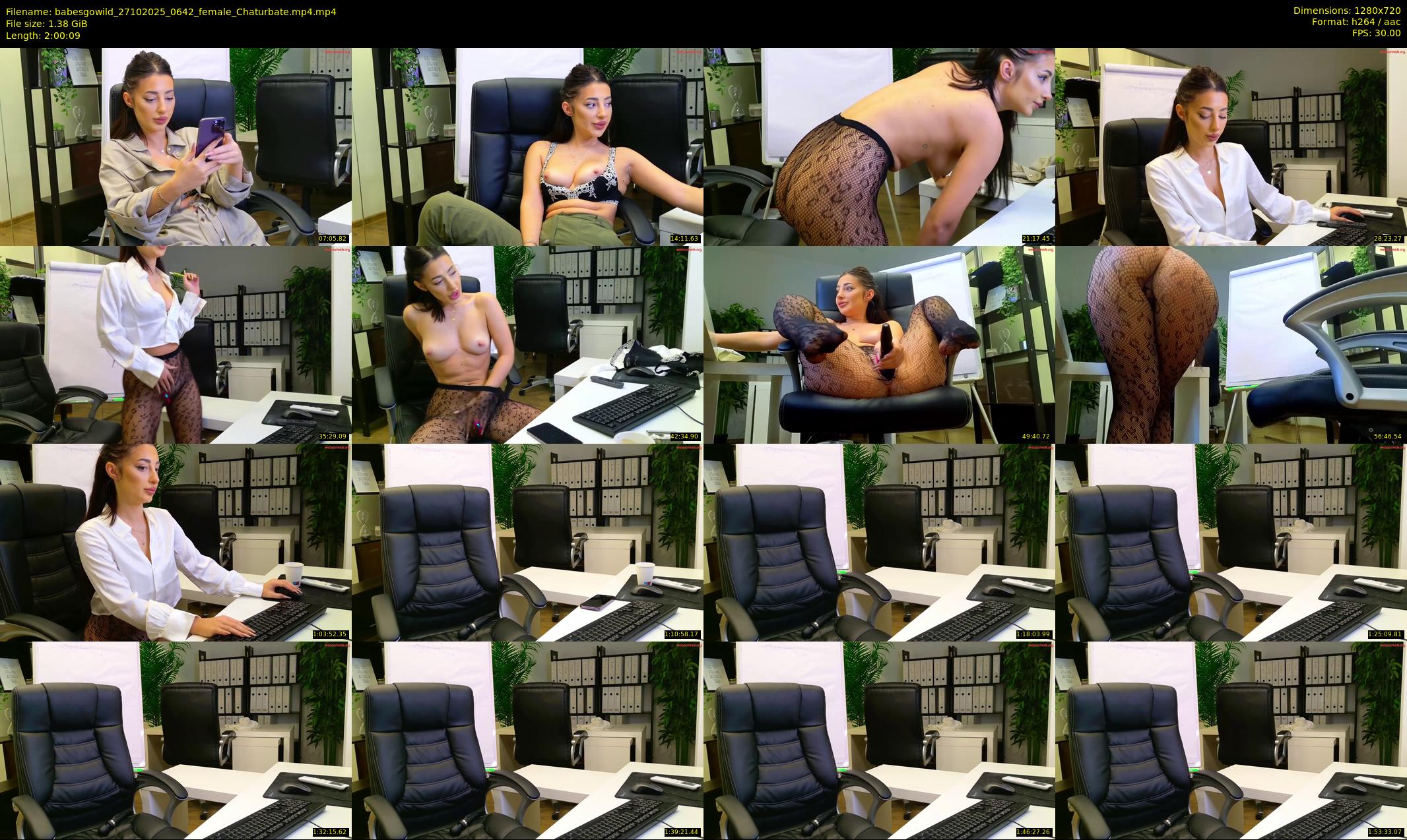 babesgowild — 121 minute Chaturbate couple cam show recording, 720p, Oct 27, 2025