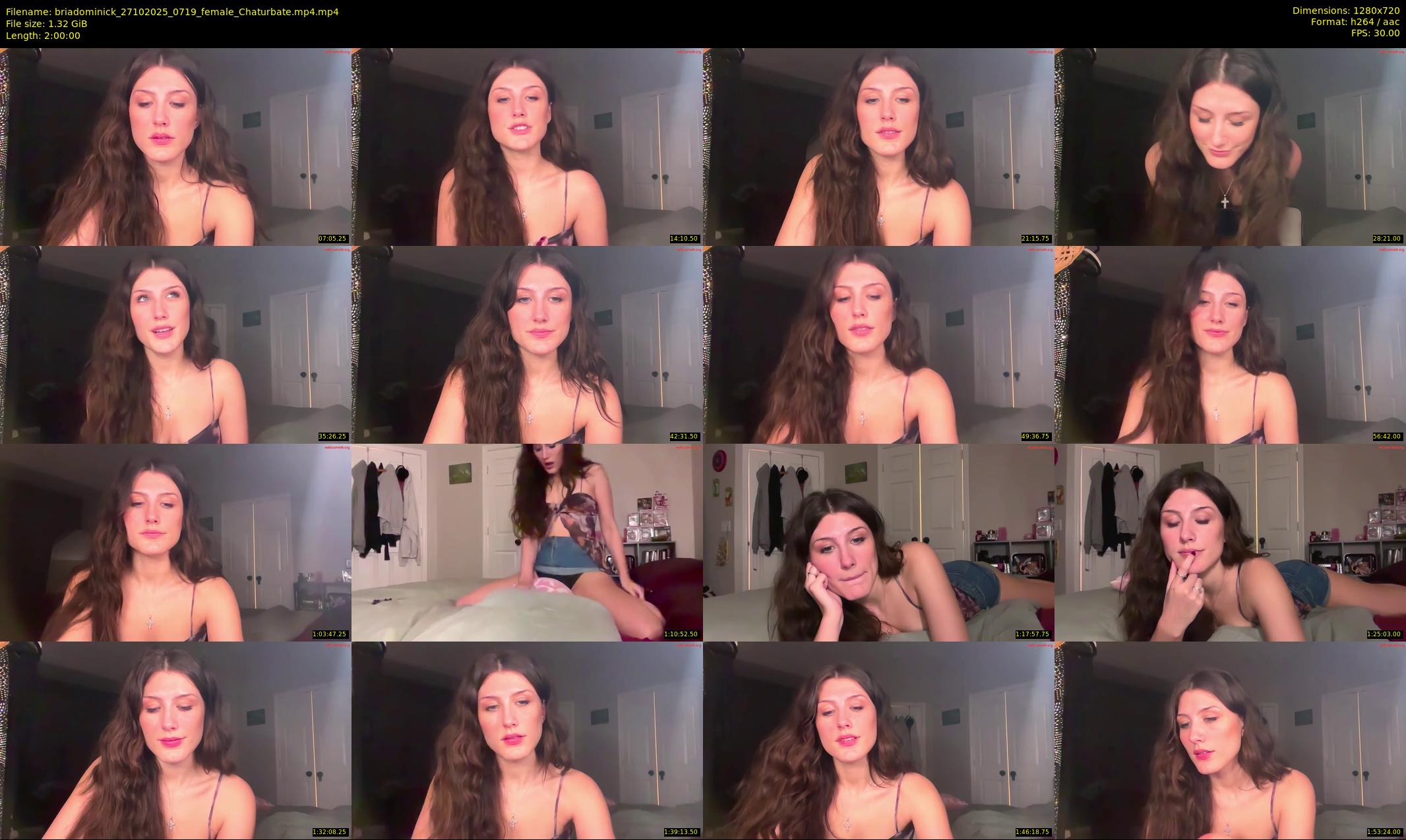 briadominick — 120 minute Chaturbate couple cam show recording, 720p, Oct 27, 2025
