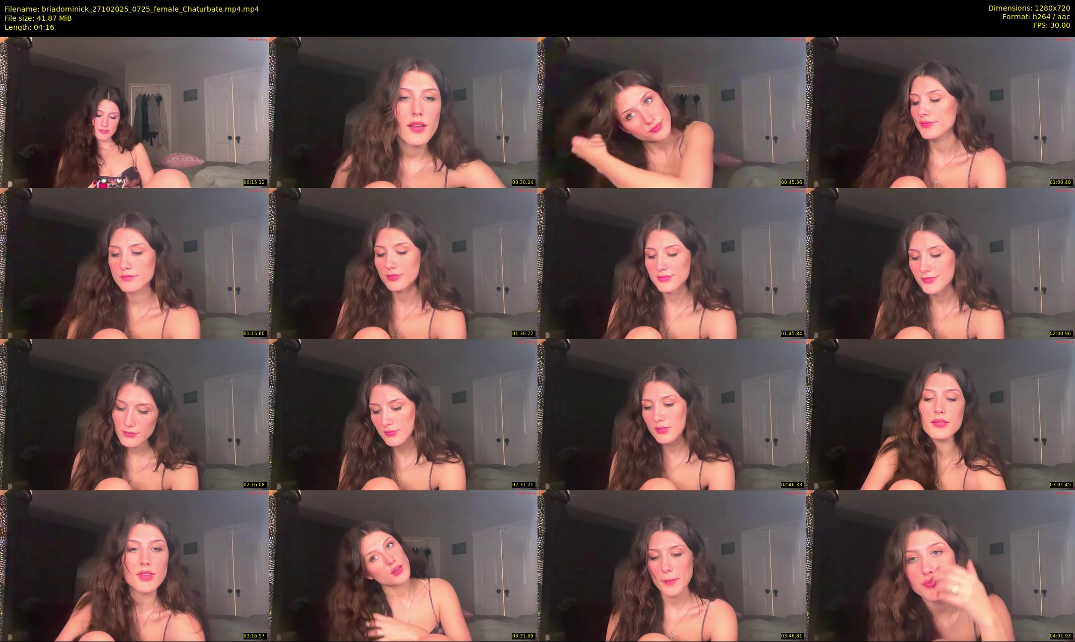 briadominick — 5 minute Chaturbate couple cam show recording, 720p, Oct 27, 2025