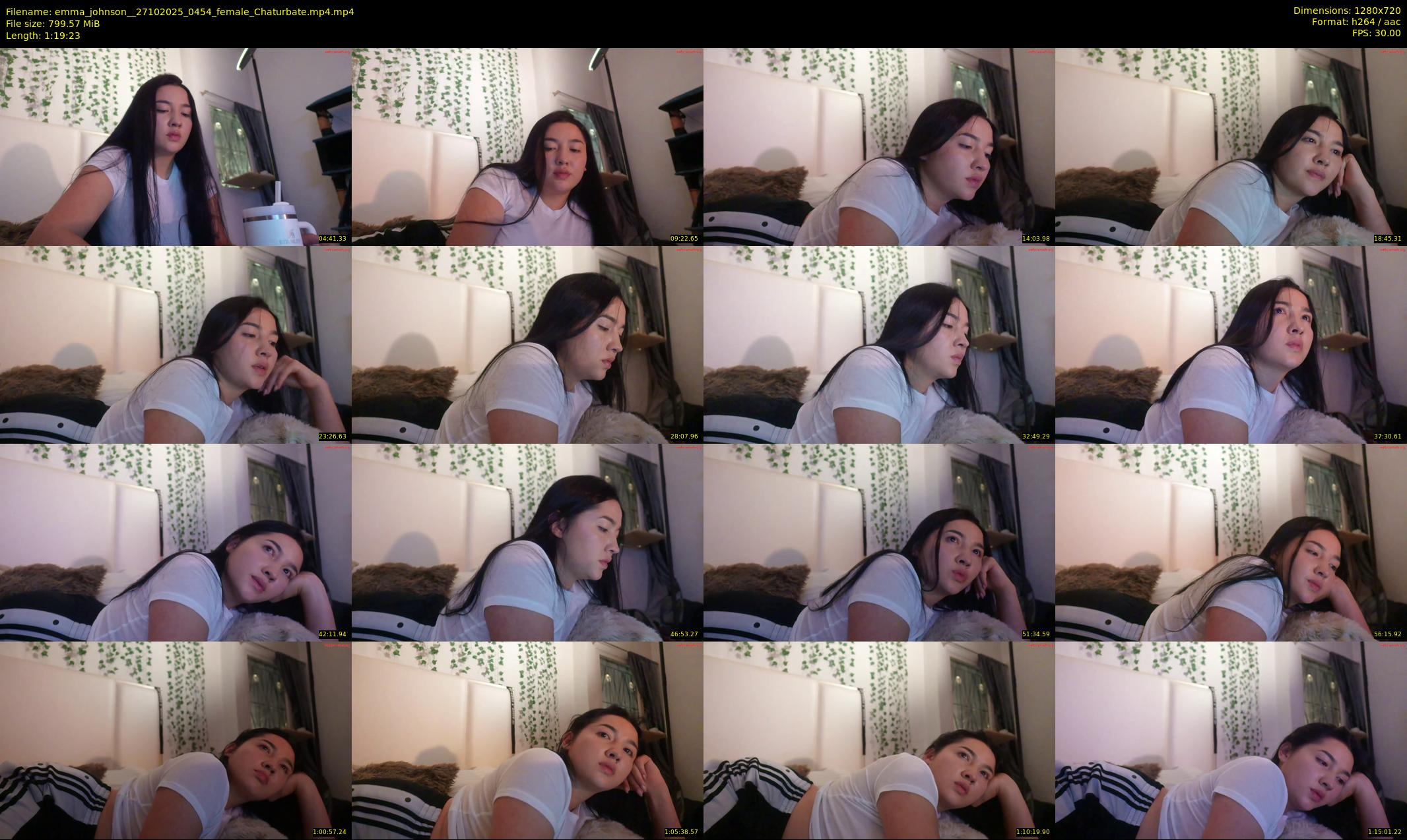 emma_johnson_ — 80 minute Chaturbate female cam show recording, 720p, Oct 27, 2025