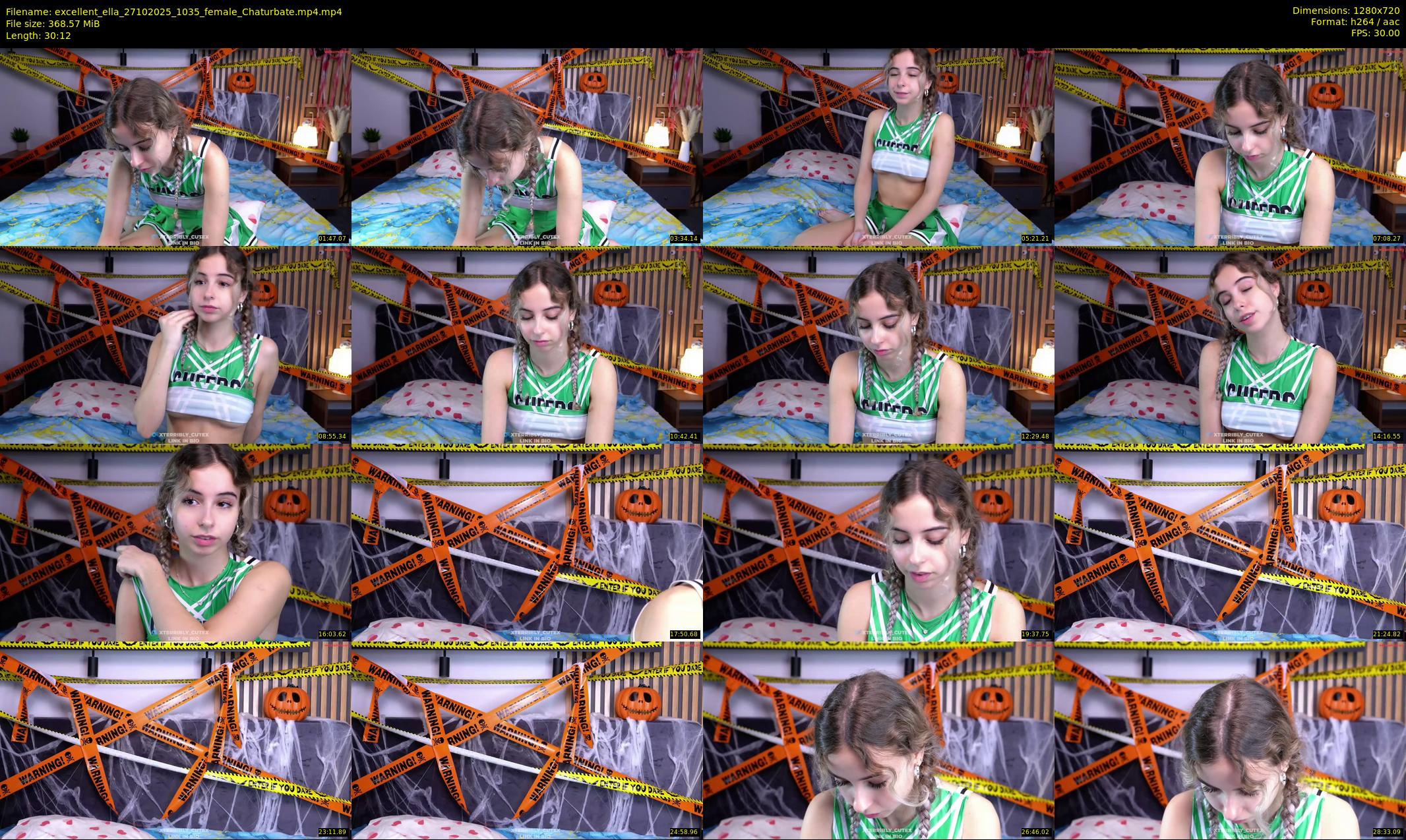 excellent_ella — 31 minute Chaturbate female cam show recording, 720p, Oct 27, 2025