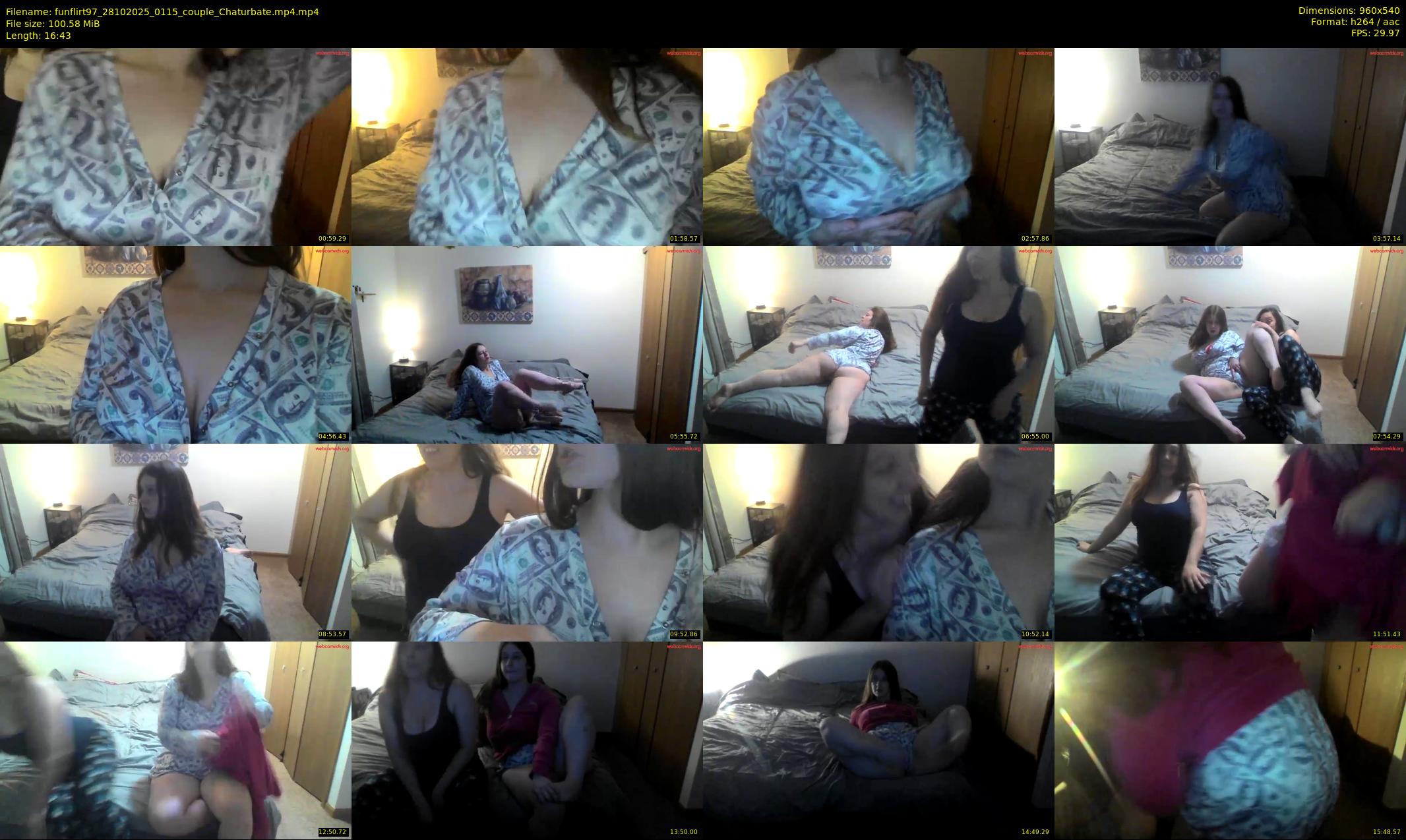 funflirt97 — 17 minute Chaturbate female cam show recording, 480p, Oct 28, 2025