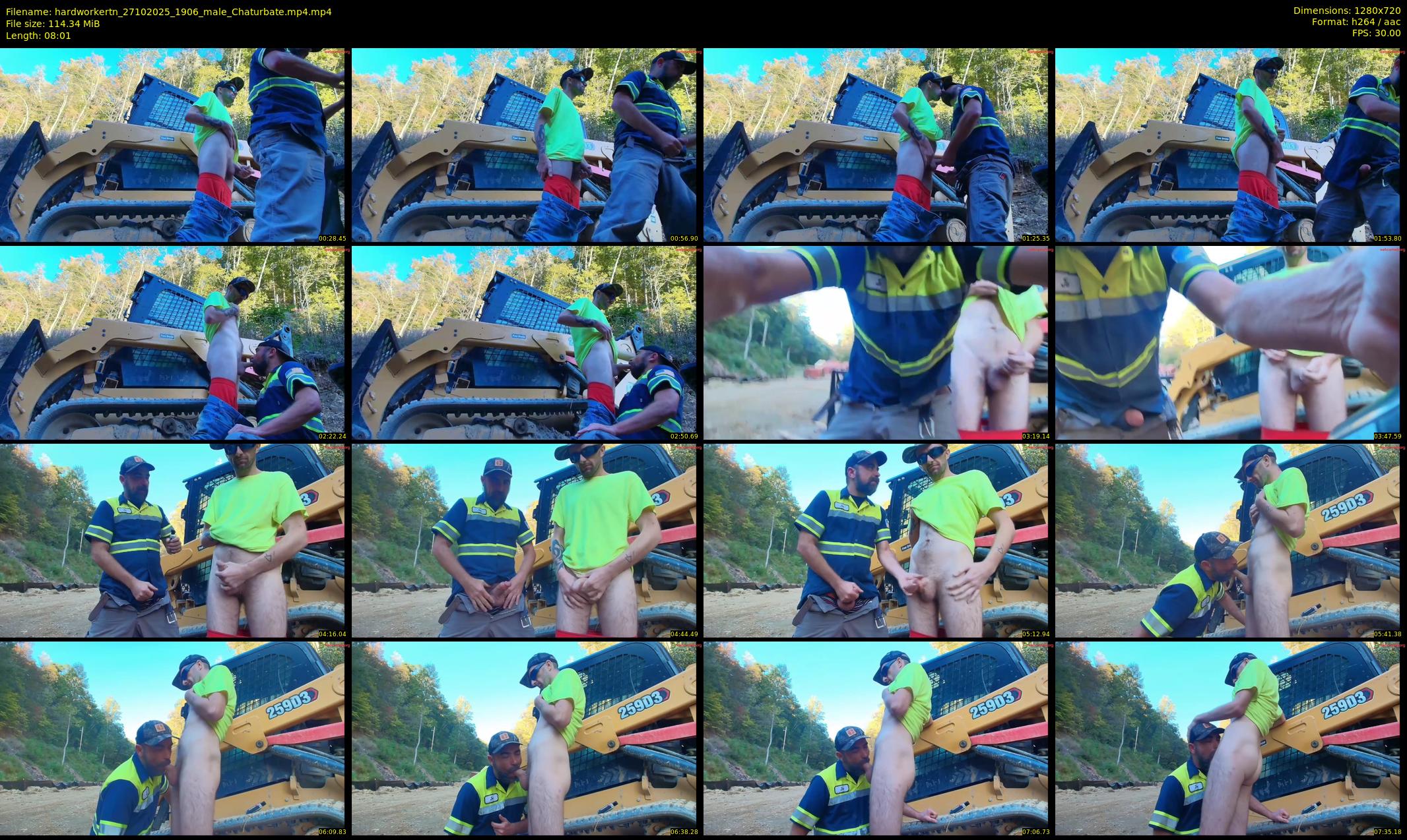 hardworkertn — 9 minute Chaturbate male cam show recording, 720p, Oct 27, 2025