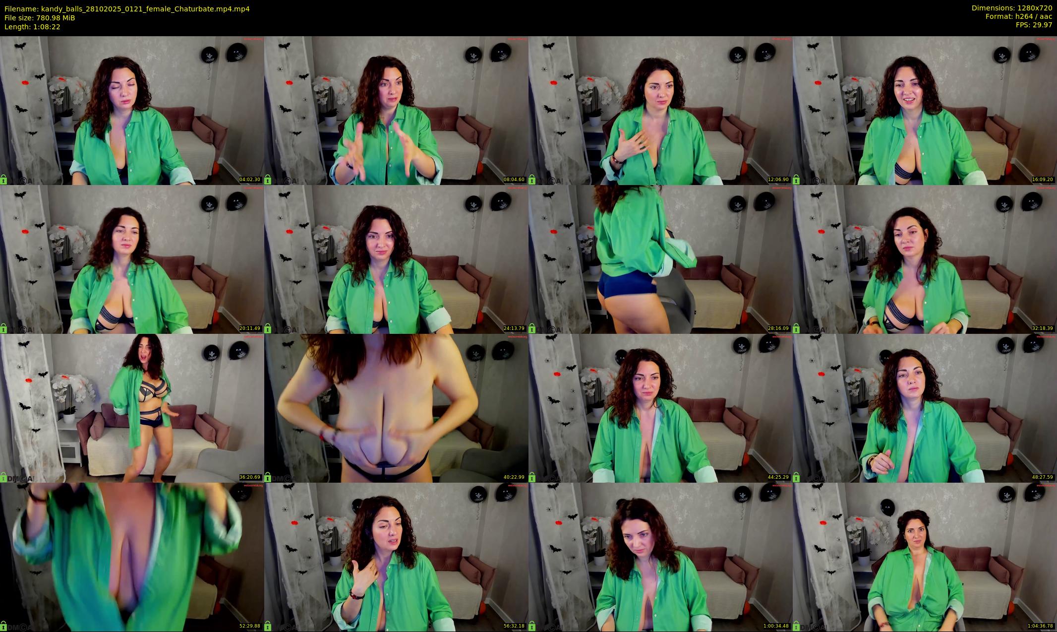 kandy_balls — 69 minute Chaturbate female cam show recording, 720p, Oct 28, 2025
