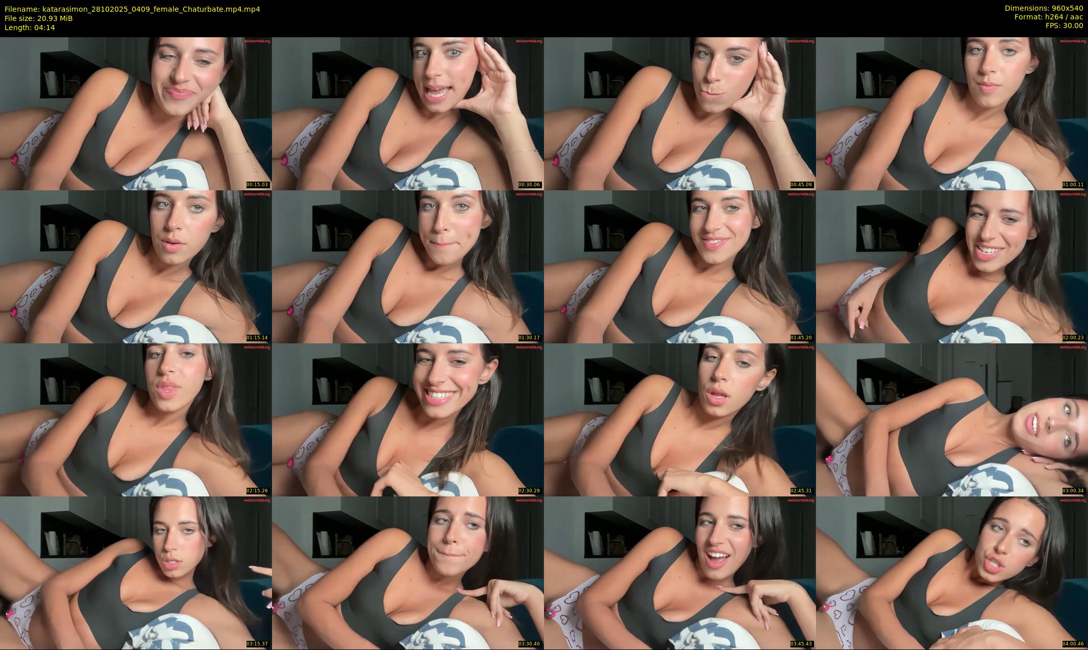 katarasimon — 5 minute Chaturbate female cam show recording, 480p, Oct 28, 2025