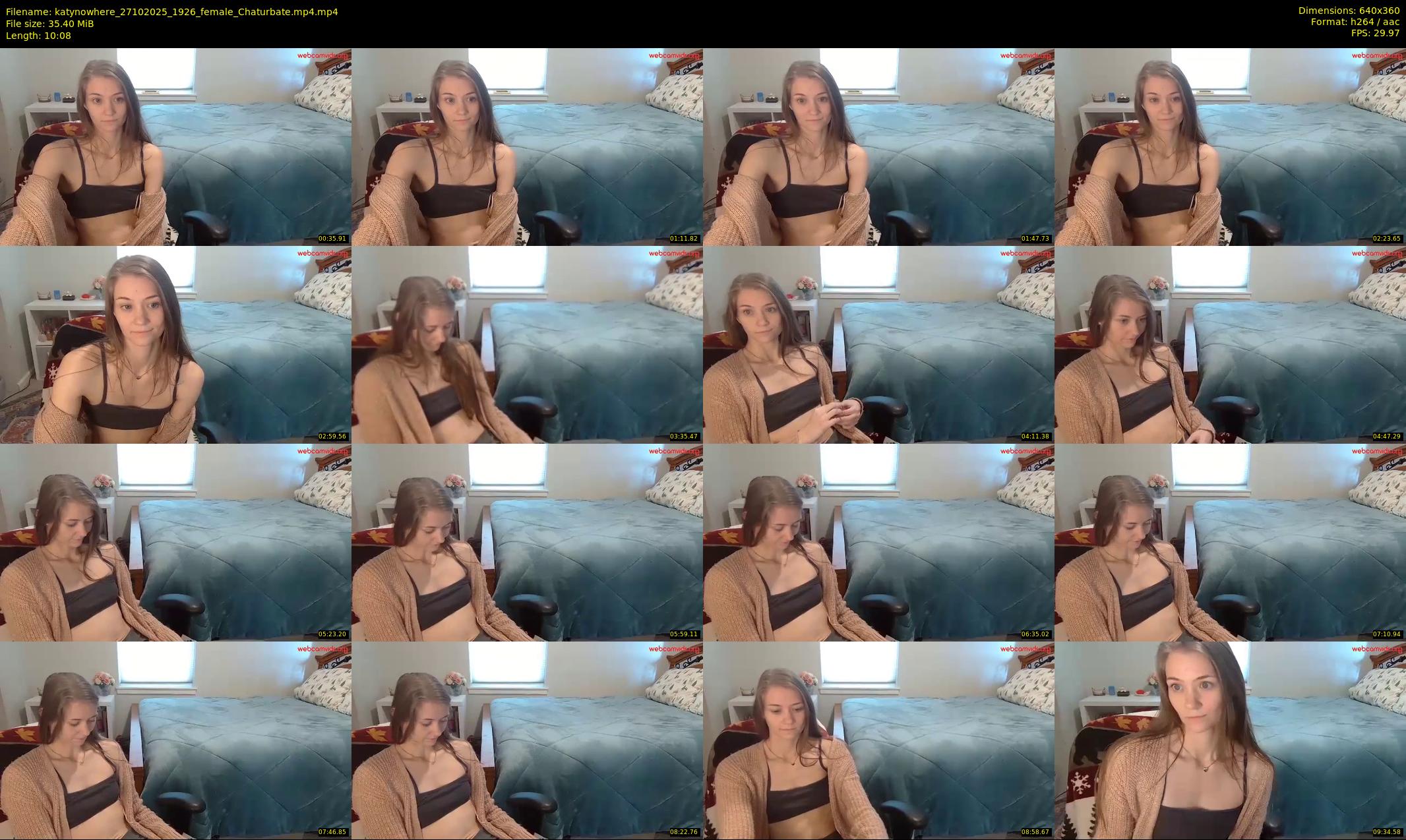 katynowhere — 11 minute Chaturbate female cam show recording, 360p, Oct 27, 2025