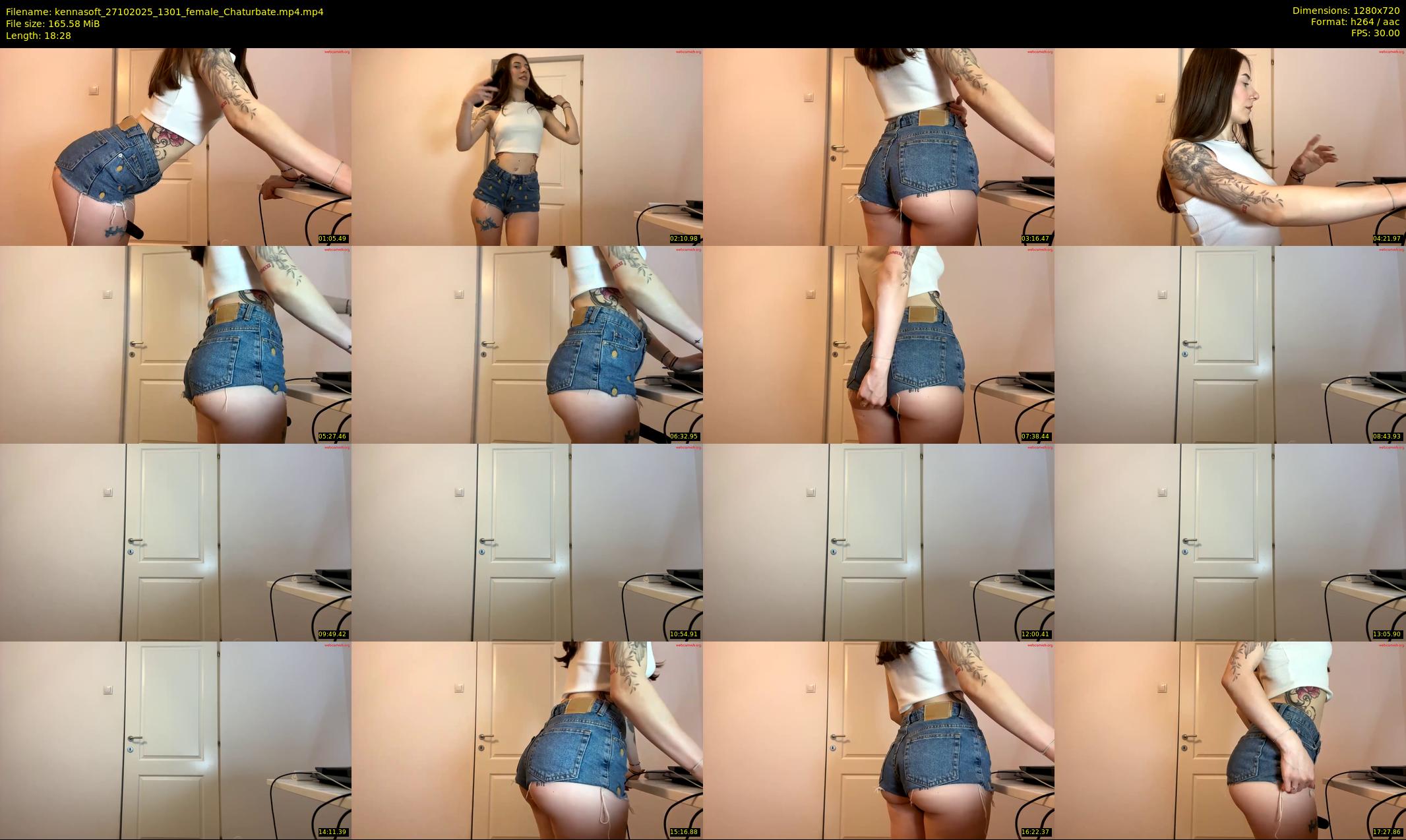 kennasoft — 19 minute Chaturbate female cam show recording, 720p, Oct 27, 2025