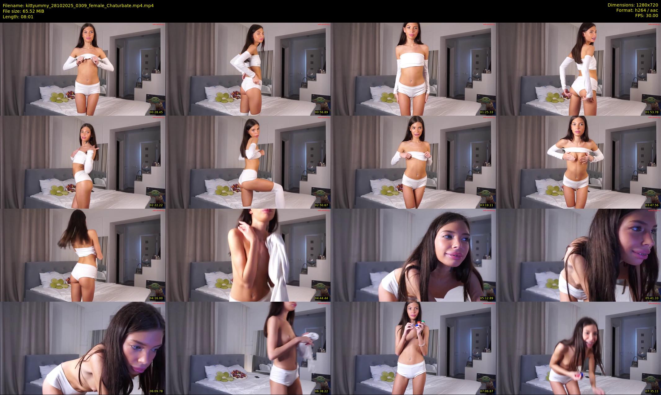 kittyummy — 9 minute Chaturbate female cam show recording, 720p, Oct 28, 2025