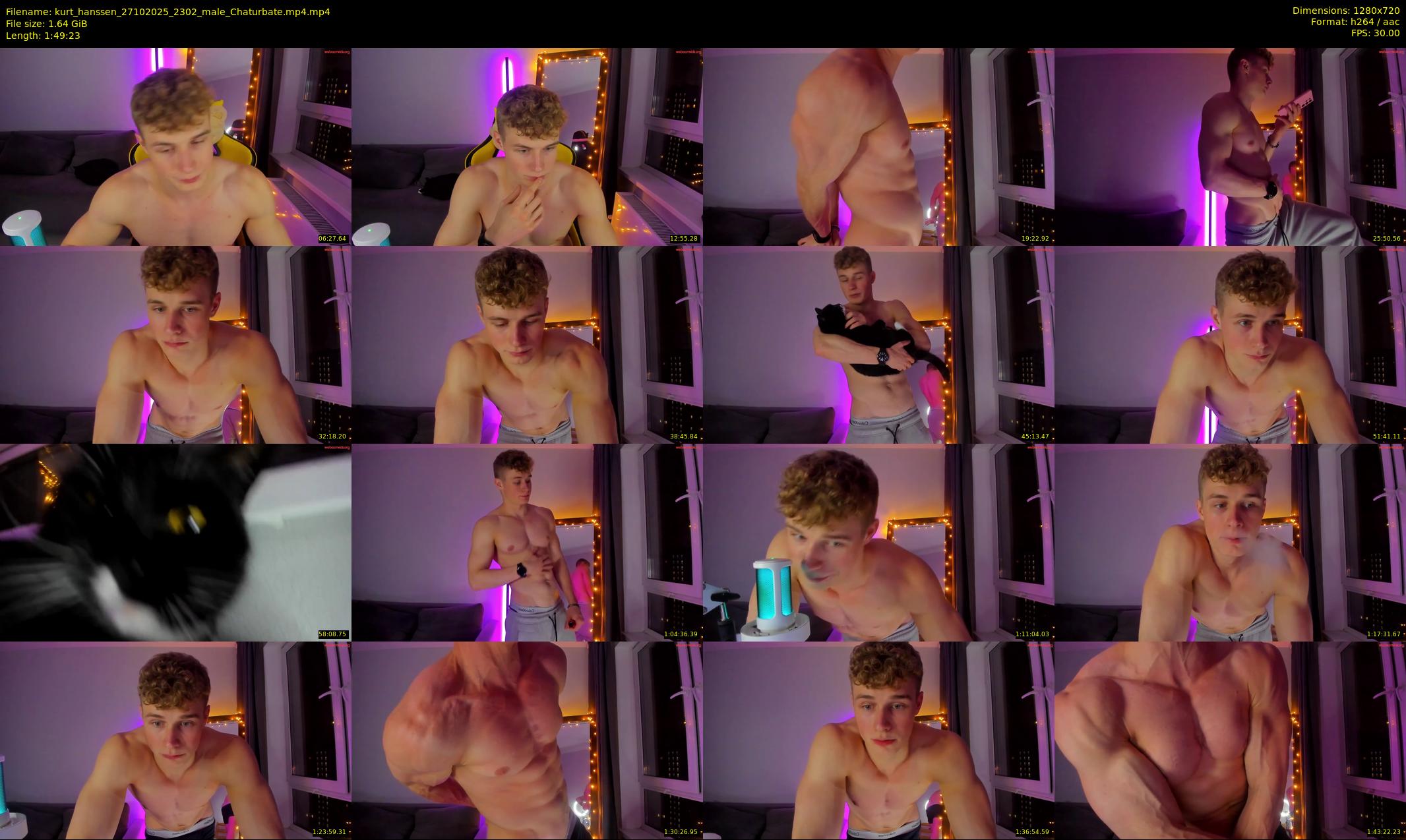 kurt_hanssen — 110 minute Chaturbate male cam show recording, 720p, Oct 27, 2025