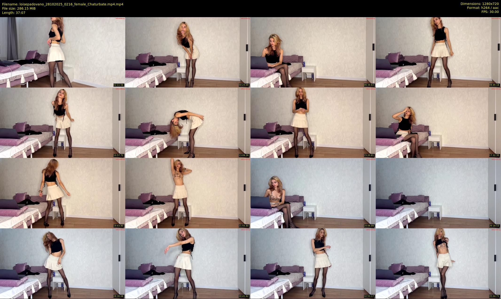 loisepadovano — 38 minute Chaturbate female cam show recording, 720p, Oct 28, 2025