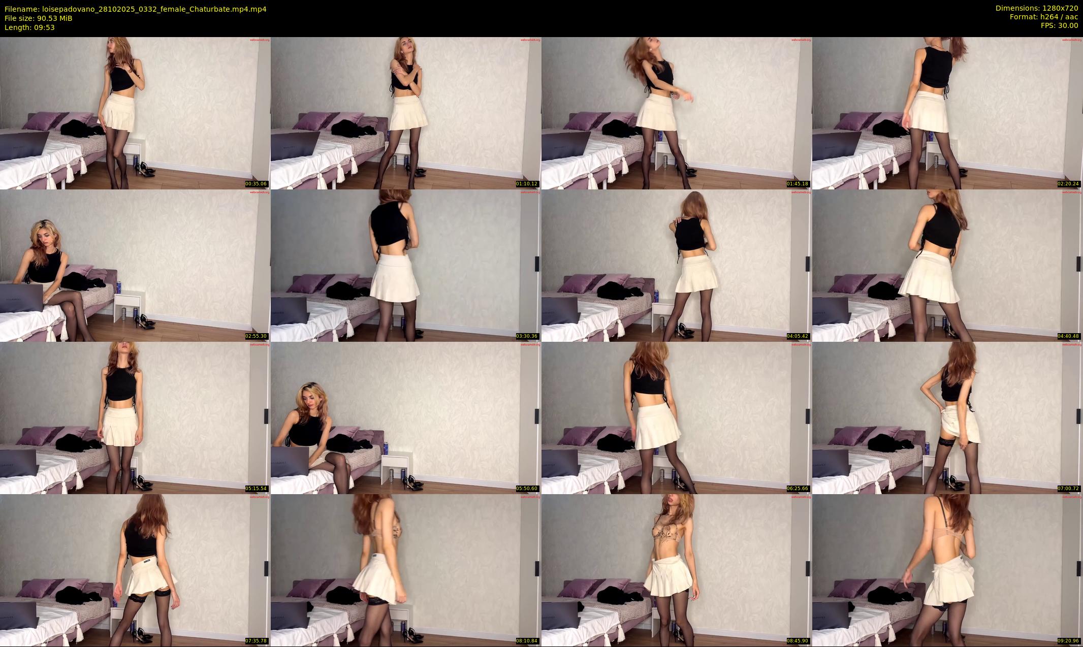 loisepadovano — 10 minute Chaturbate female cam show recording, 720p, Oct 28, 2025