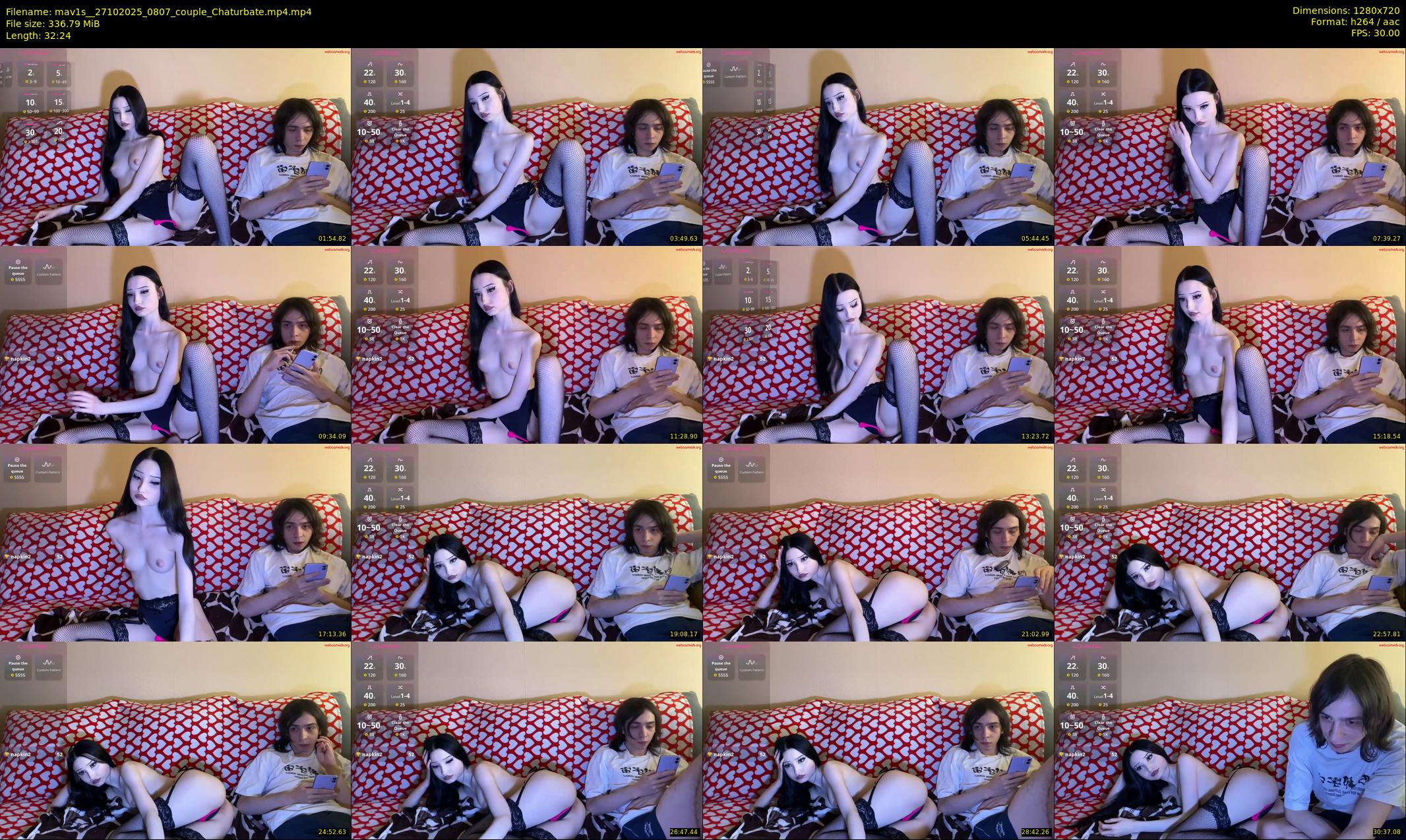 mav1s_ — 33 minute Chaturbate couple cam show recording, 720p, Oct 27, 2025