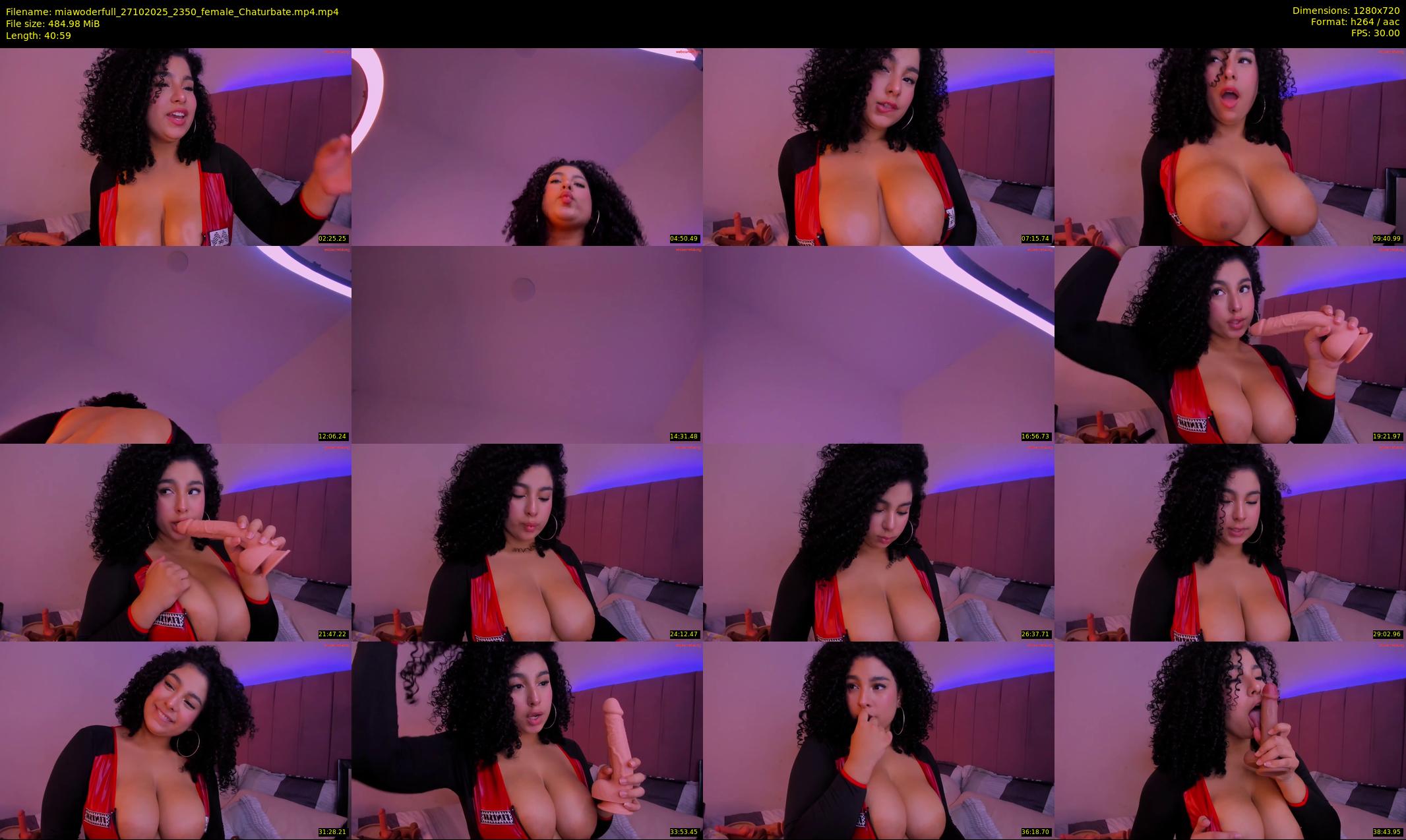 miawoderfull — 41 minute Chaturbate female cam show recording, 720p, Oct 27, 2025