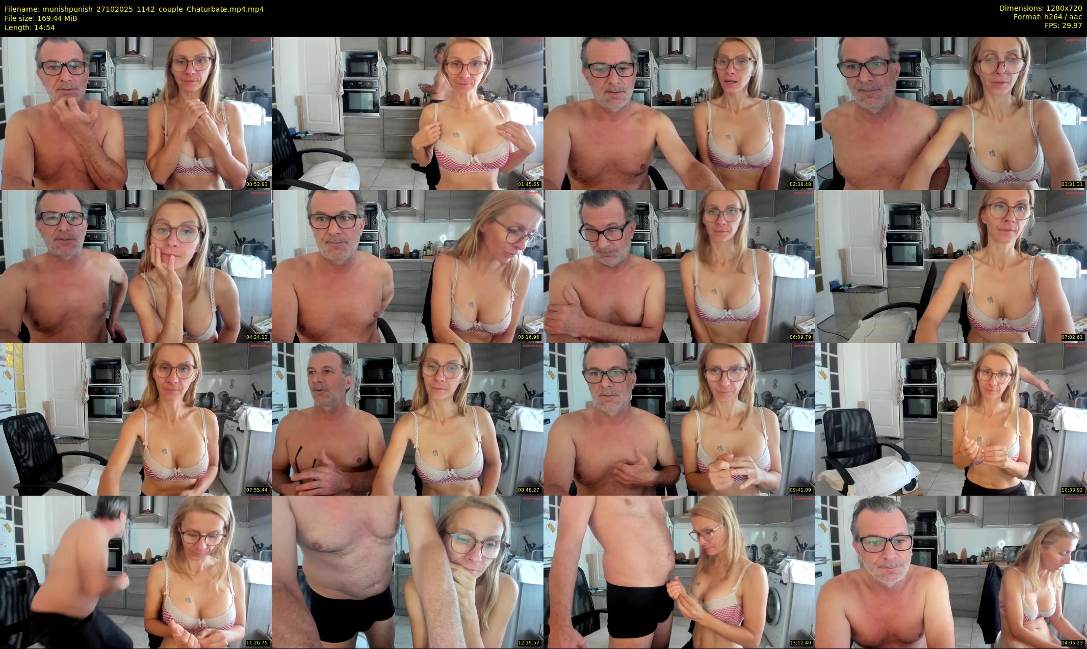munishpunish — 15 minute Chaturbate couple cam show recording, 720p, Oct 27, 2025