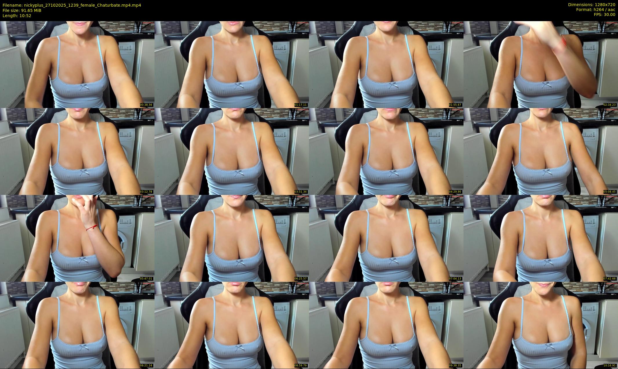 nickyplus — 11 minute Chaturbate couple cam show recording, 720p, Oct 27, 2025