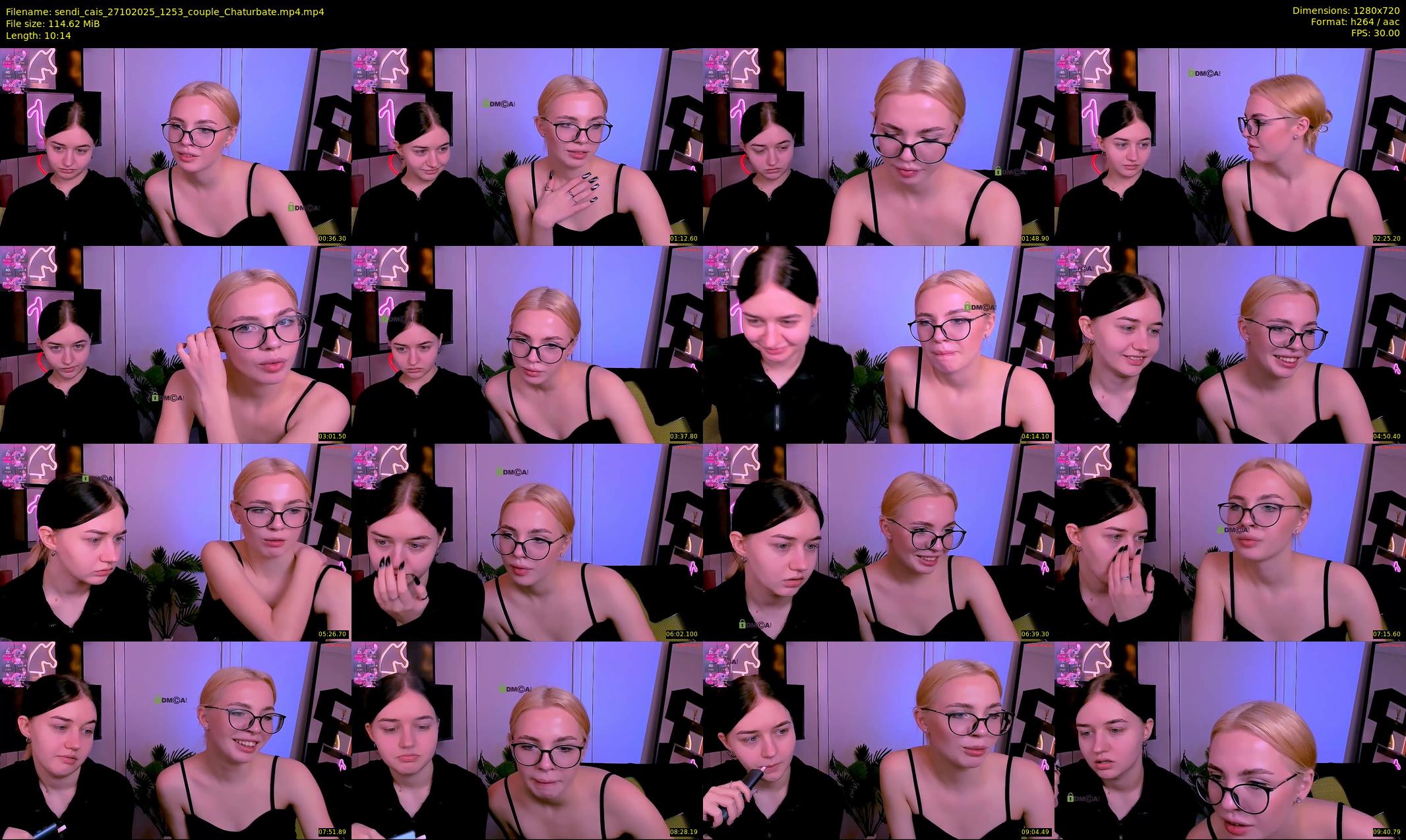 sendi_cais — 11 minute Chaturbate female cam show recording, 720p, Oct 27, 2025