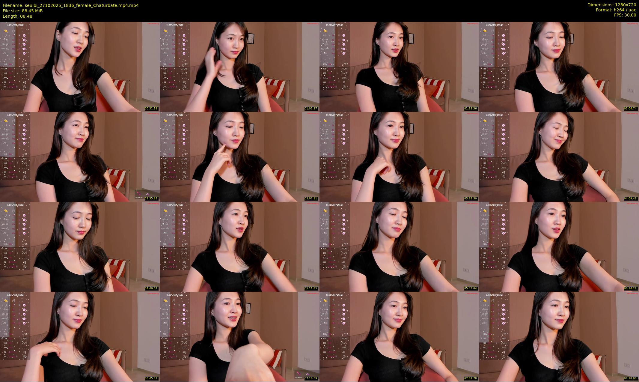 seulbi — 9 minute Chaturbate female cam show recording, 720p, Oct 27, 2025