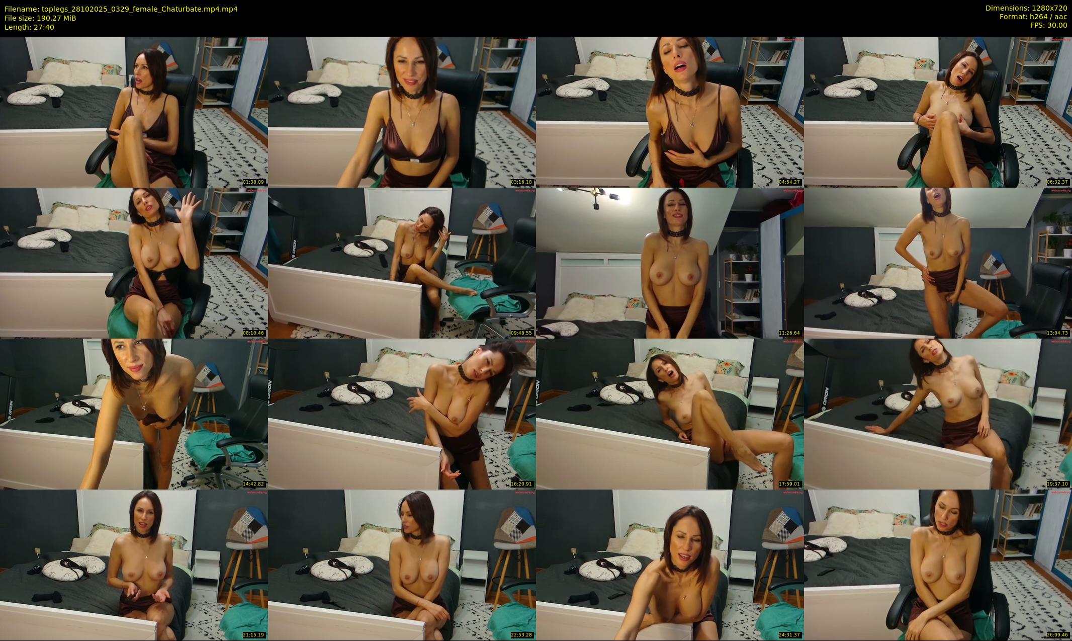 toplegs — 28 minute Chaturbate female cam show recording, 720p, Oct 28, 2025