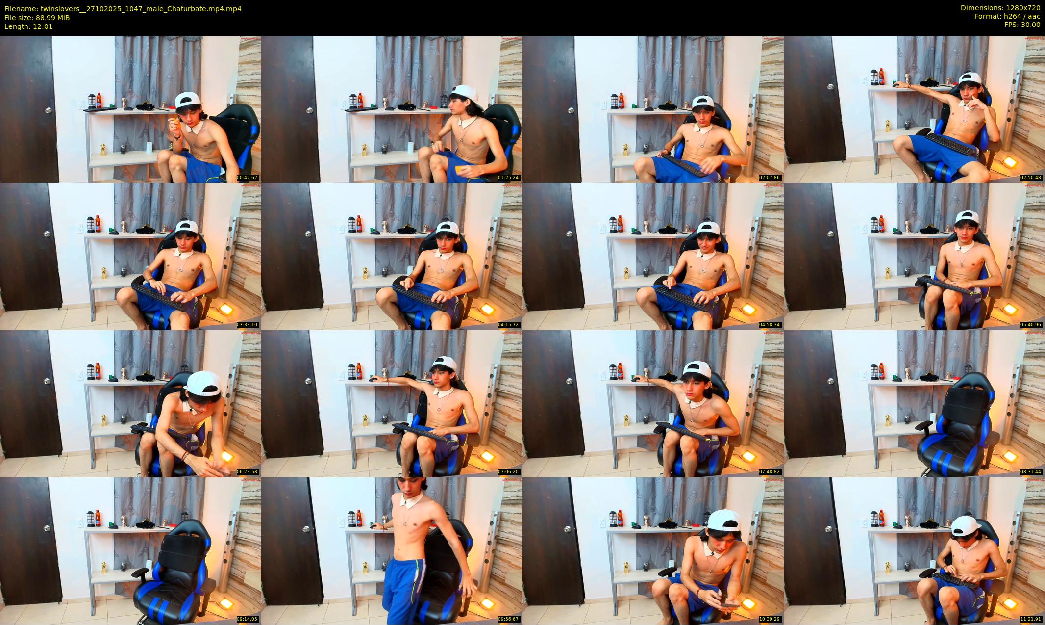 twinslovers_ — 13 minute Chaturbate couple cam show recording, 720p, Oct 27, 2025