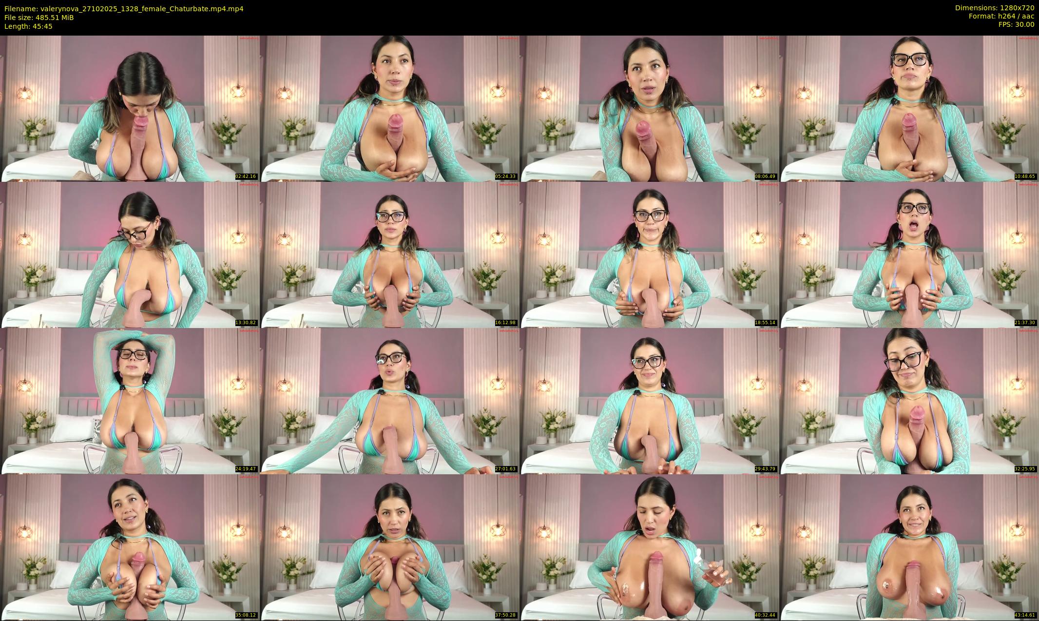 valerynova — 46 minute Chaturbate female cam show recording, 720p, Oct 27, 2025