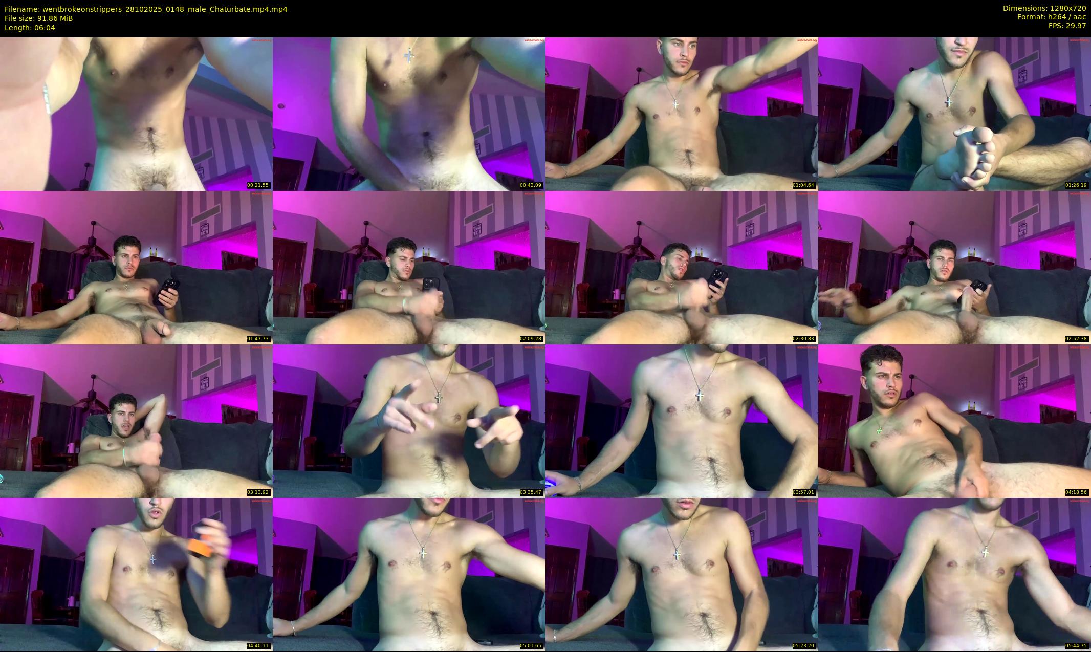 wentbrokeonstrippers — 7 minute Chaturbate male cam show recording, 720p, Oct 28, 2025