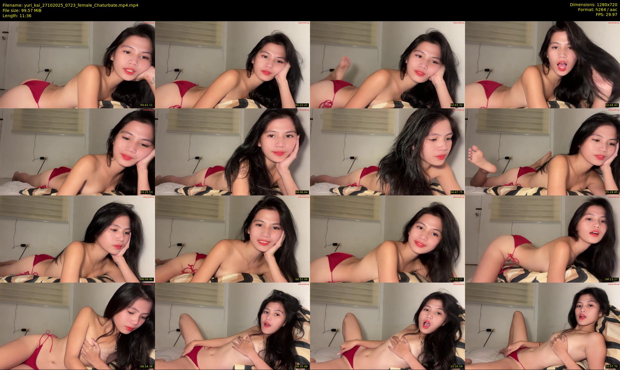 yuri_kai — 12 minute Chaturbate female cam show recording, 720p, Oct 27, 2025